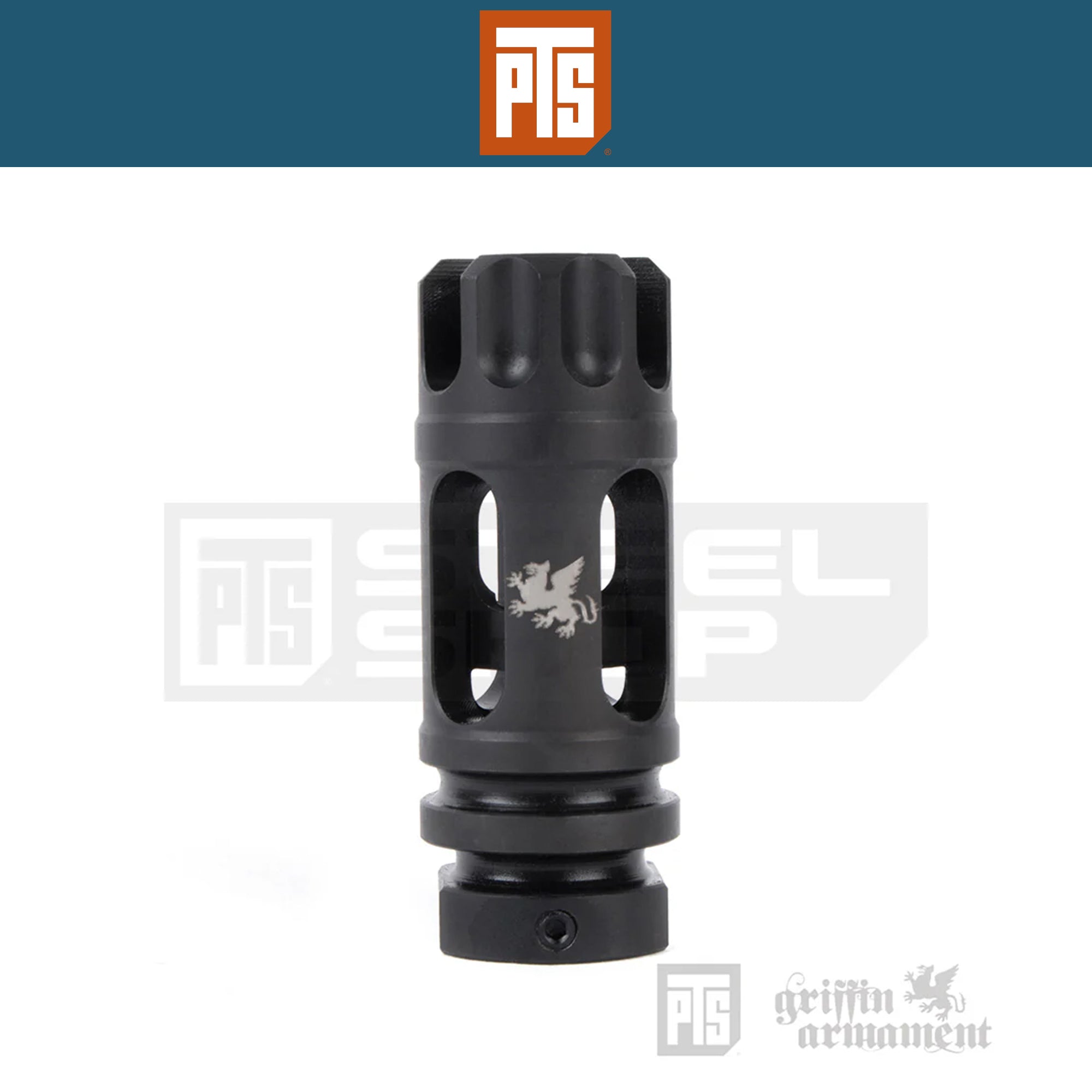 PTS Griffin Armament M4SD Flash Comp - 14mm CCW コンペンセイター
