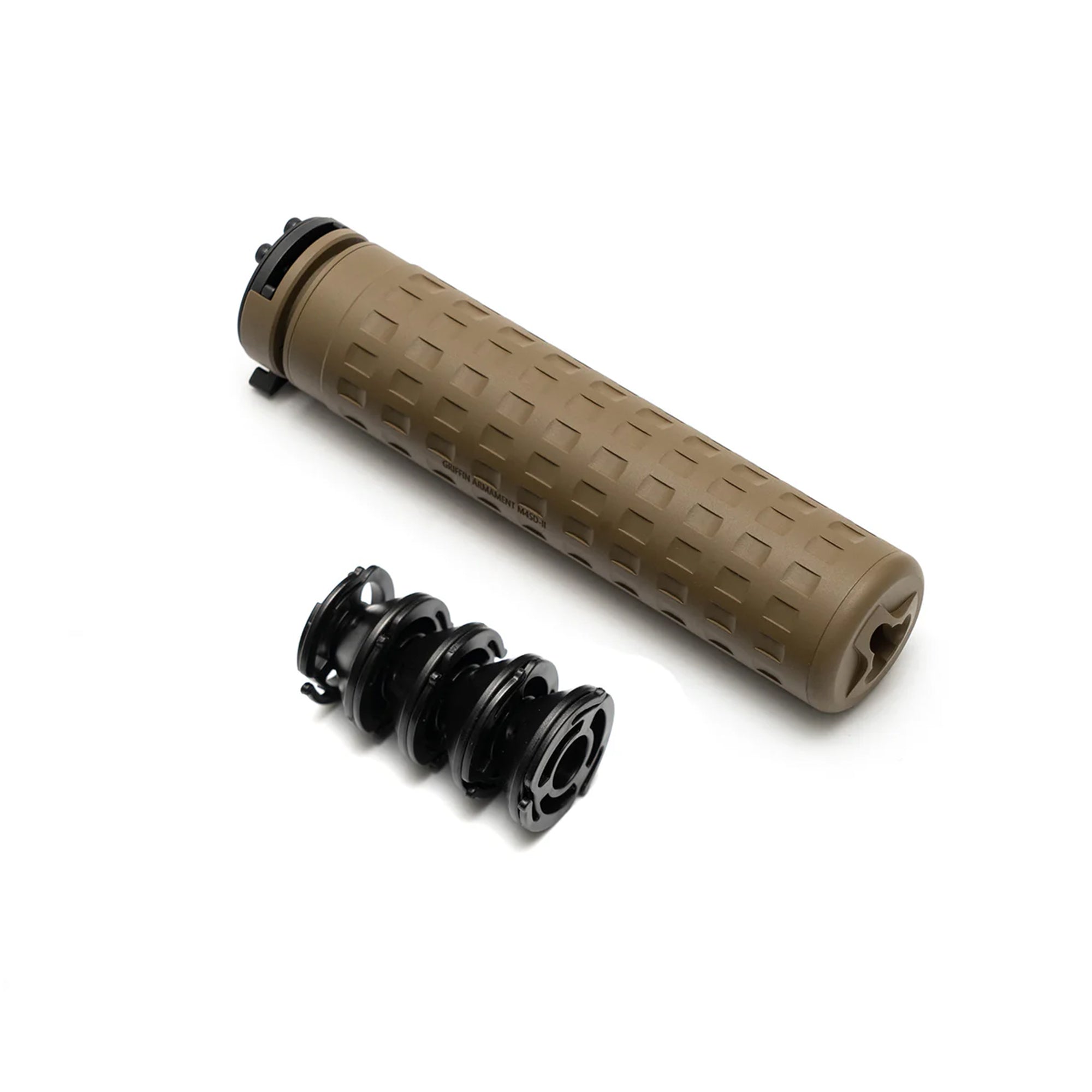 PTS Griffin Armament M4SD-II Series Mock Suppressor サプレッサー【ブラック/フラットダークアース】