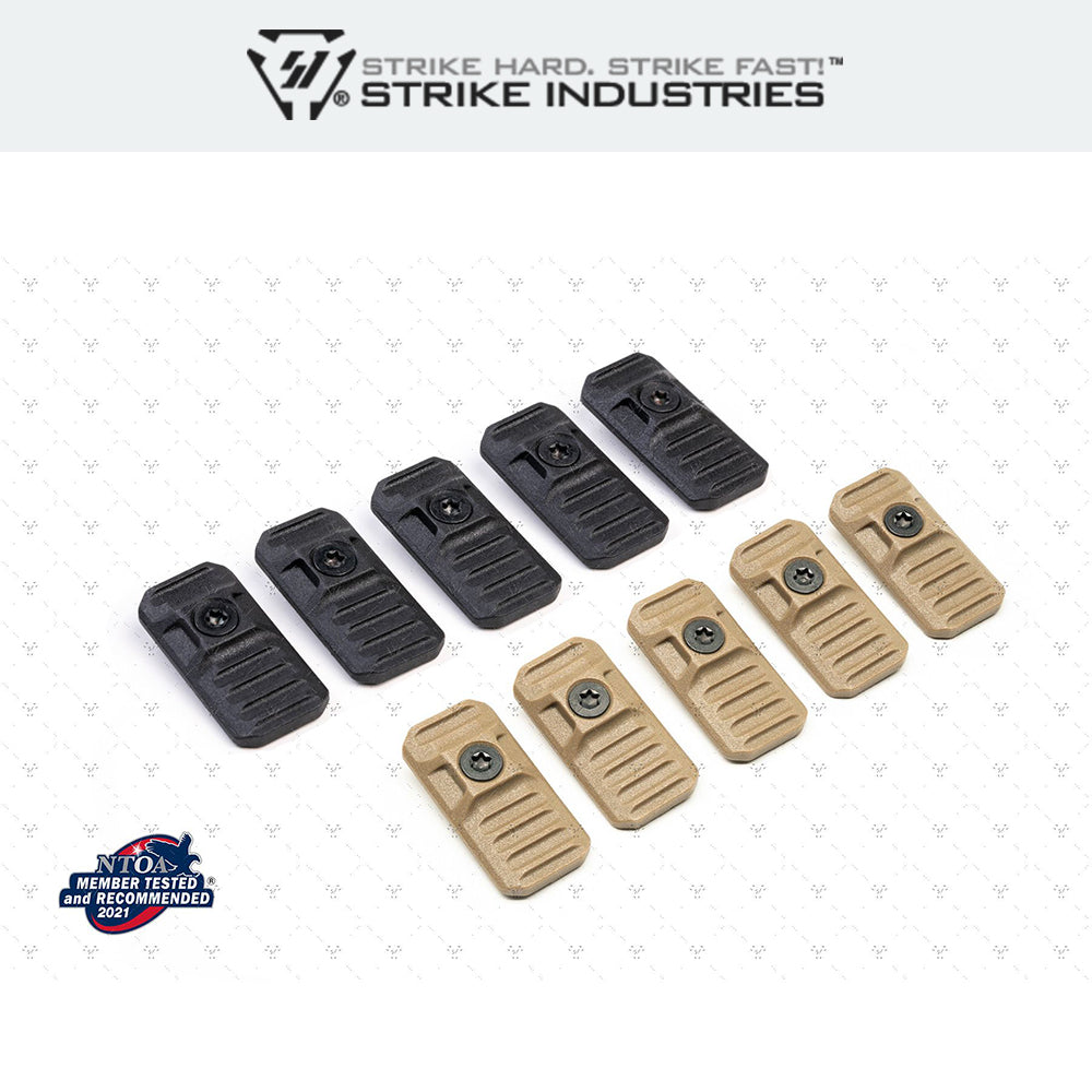 Strike M-LOK LINK Cover (5-pack) レイルカバー【ブラック/フラットダークアース】