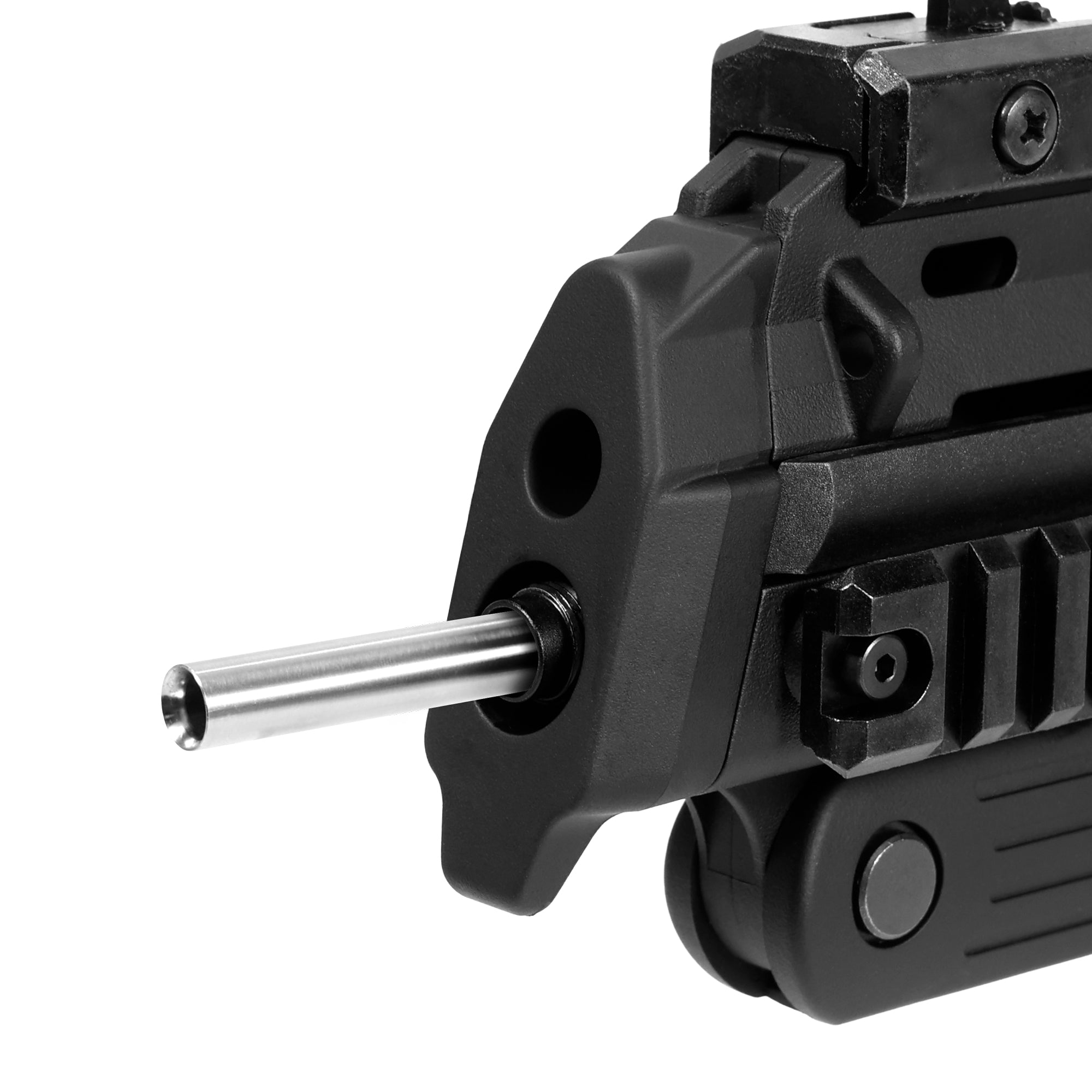 Tokyo Marui MP7A1 Custom Outer Barrel with Short SAS (14mm Reverse Thread Adapter) [NINEBALL]