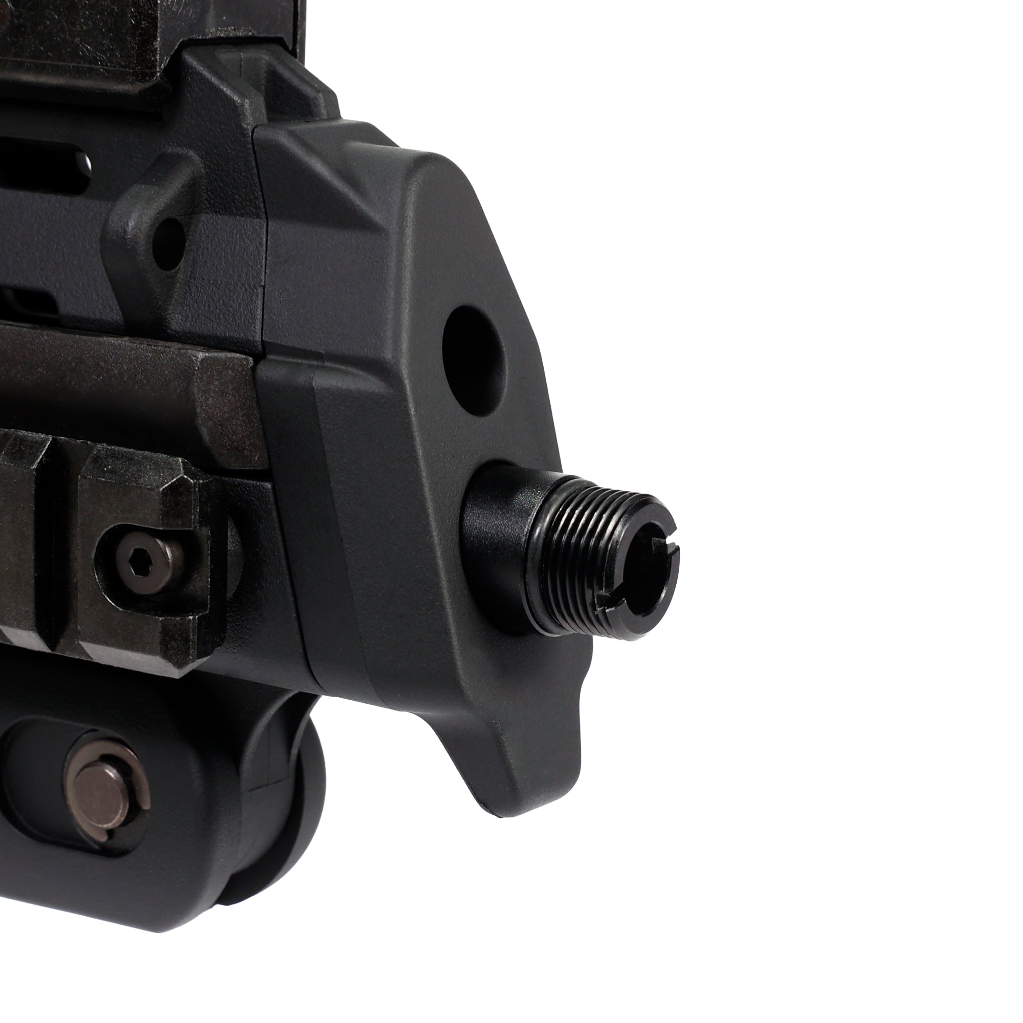 Tokyo Marui MP7A1 Custom Outer Barrel with Short SAS (14mm Reverse Thread Adapter) [NINEBALL]