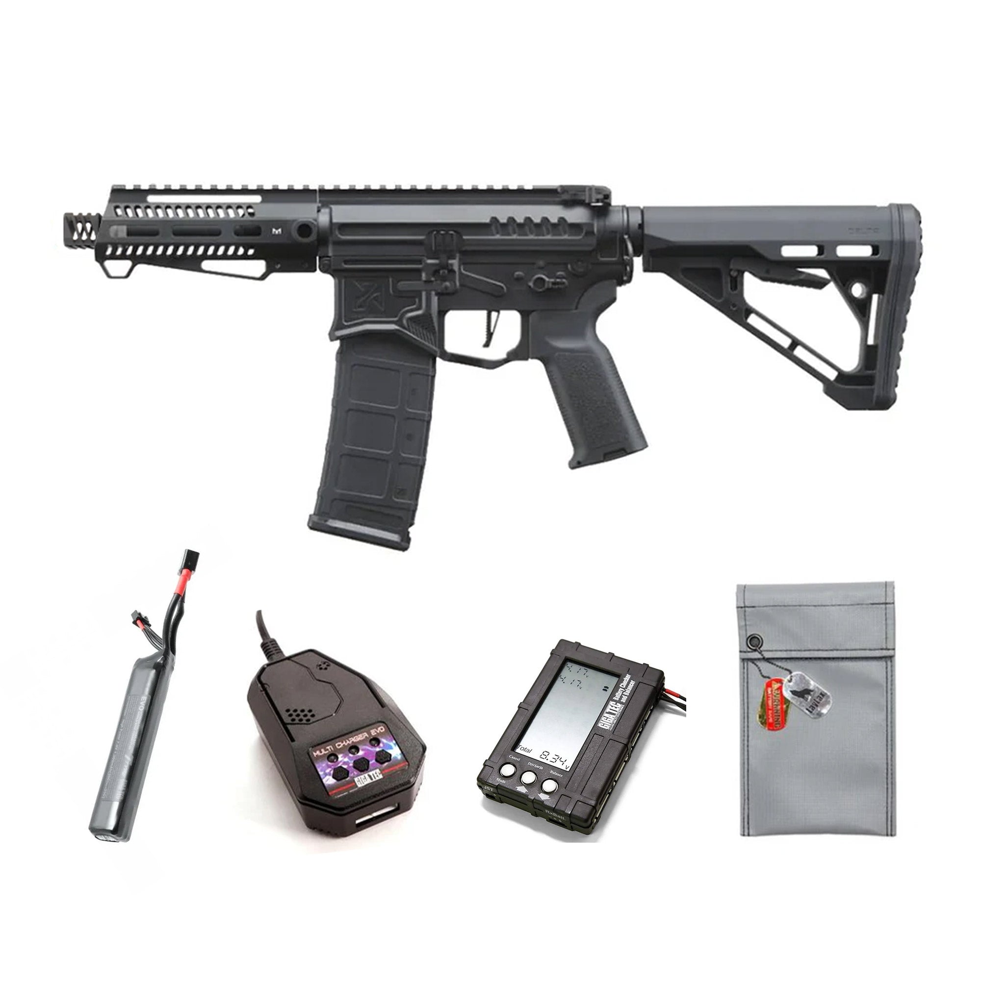 ZION ARMS R15 Mod 1 Short Barrel Electric Gun / Recommended for ages 18 and up