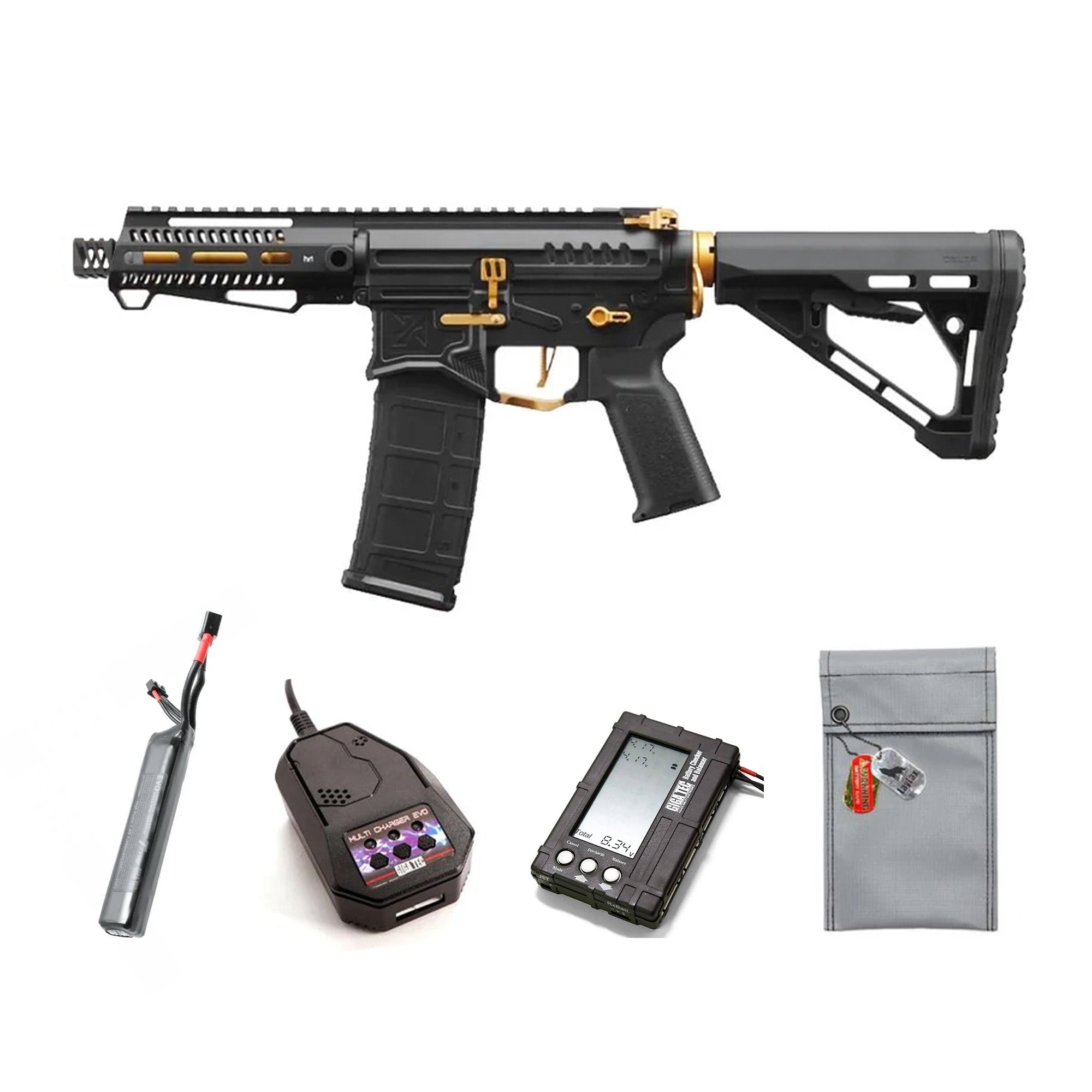 ZION ARMS R15 Mod 1 Short Barrel Electric Gun / Recommended for ages 18 and up