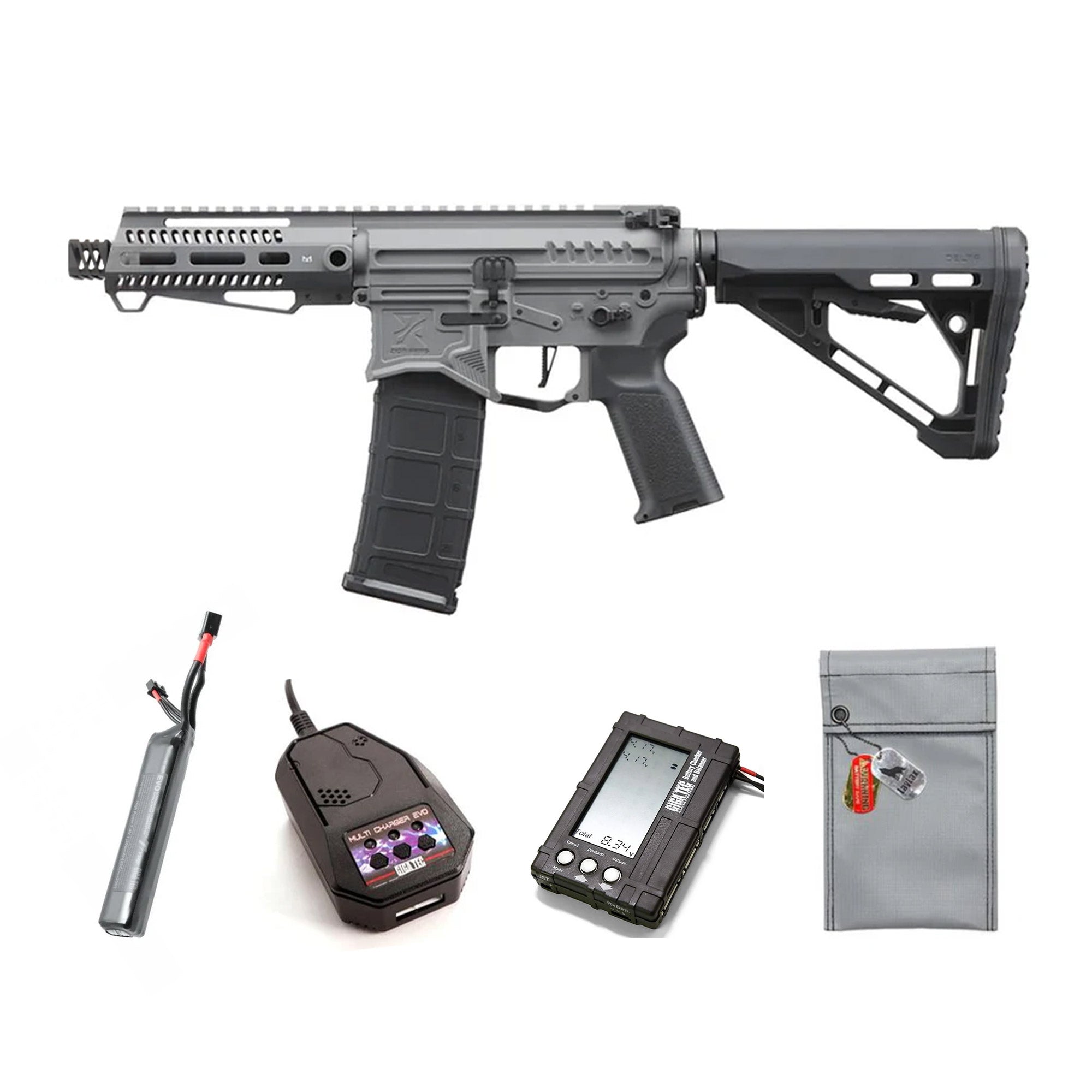 ZION ARMS R15 Mod 1 Short Barrel Electric Gun / Recommended for ages 18 and up