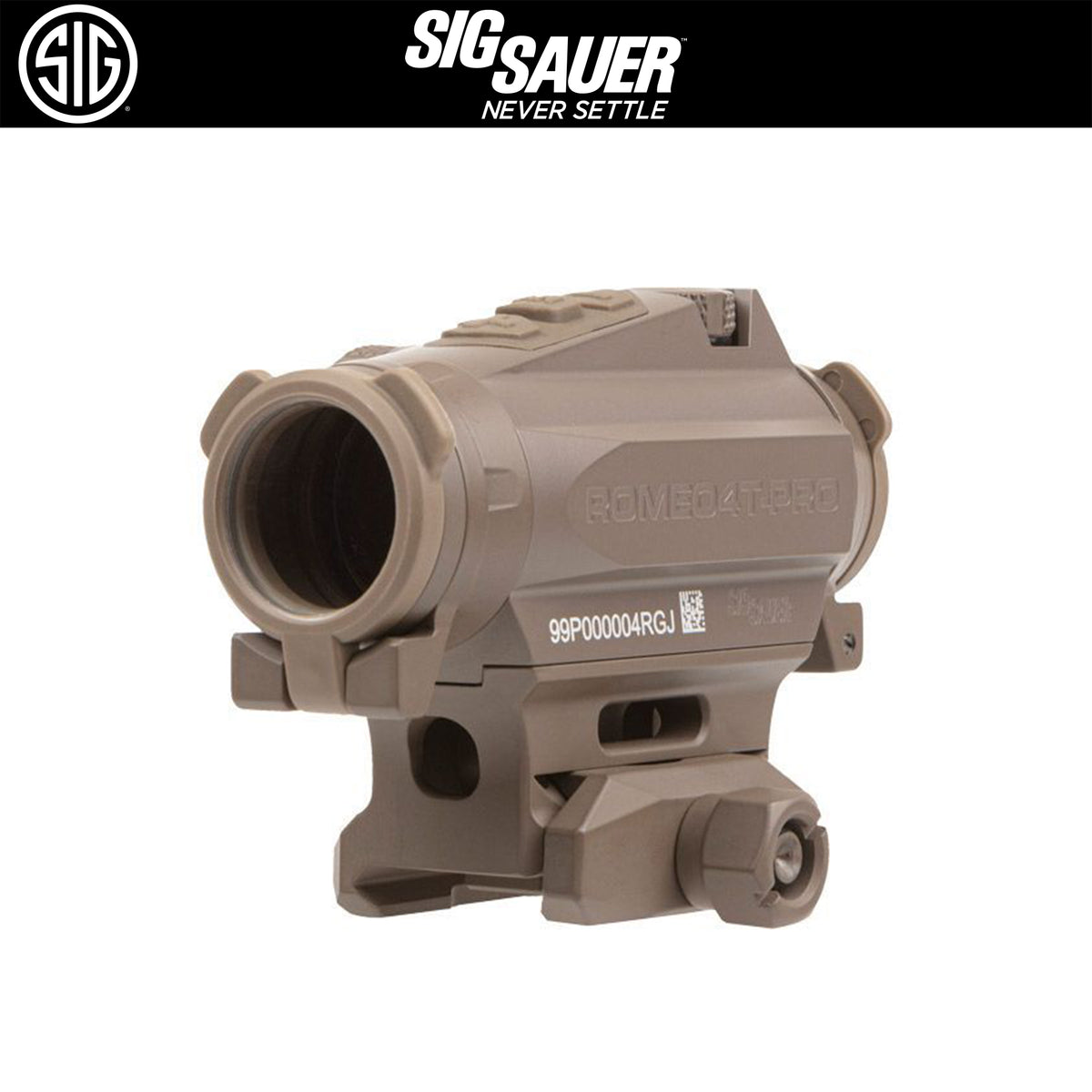 SIG SAUER ROMEO4T-PRO ダットサイト (1x20MM) 【フラットダークアース 