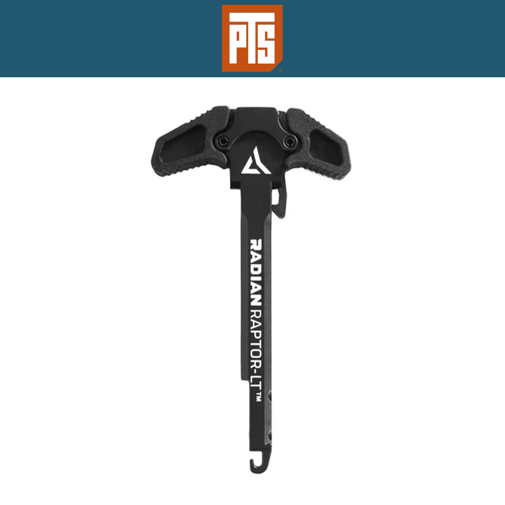 PTS Radian Raptor LT Ambidextrous Charging Handle For AEG or KWA/KSC ERG チャージングハンドル【ブラック】