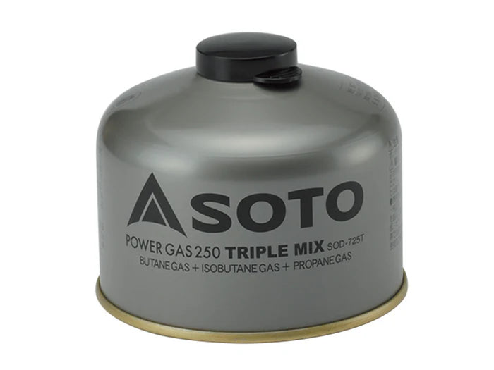 SOTO パワーガス トリプルミックス OD缶 SOD-710T/SOD-725T/SOD-750T