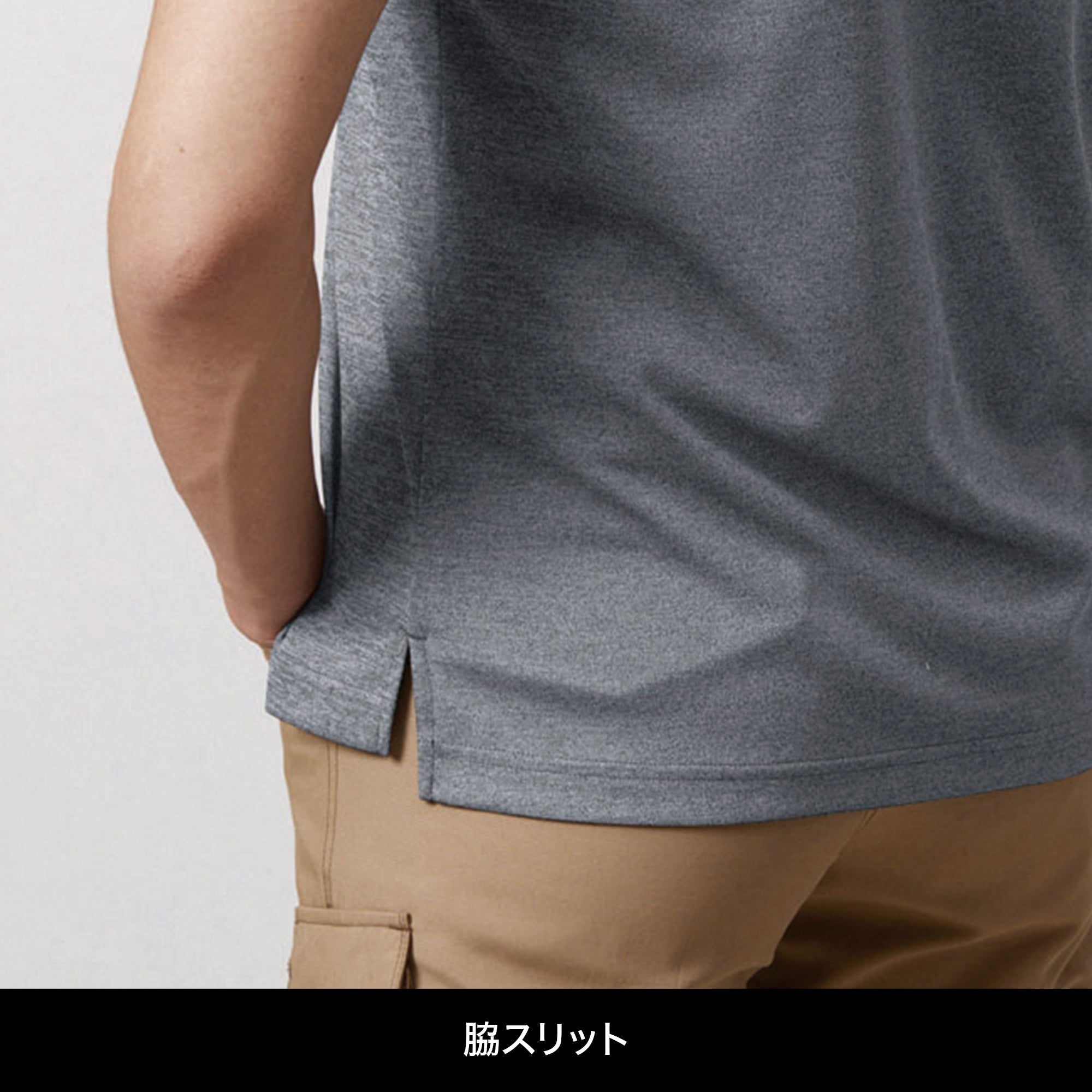 BURTLE 半袖ポロシャツ（ユニセックス）【ブラック】667 バートル