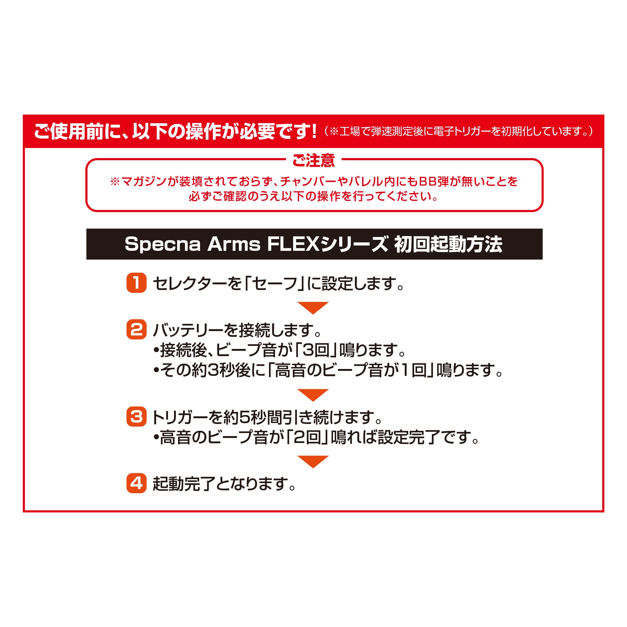 Specna Arms SA-F249 PARA FLEX 電動ガン本体/対象年齢18歳以上