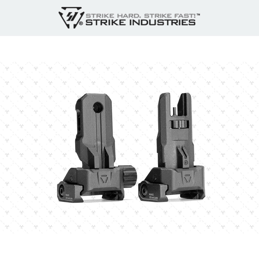 Strike Polymer Backup Sights バックアップサイト【ブラック】