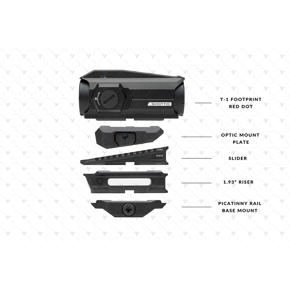 Strike Variable Optic Mount for Aimpoint® Micro Standard オプティックマウント【ブラック】