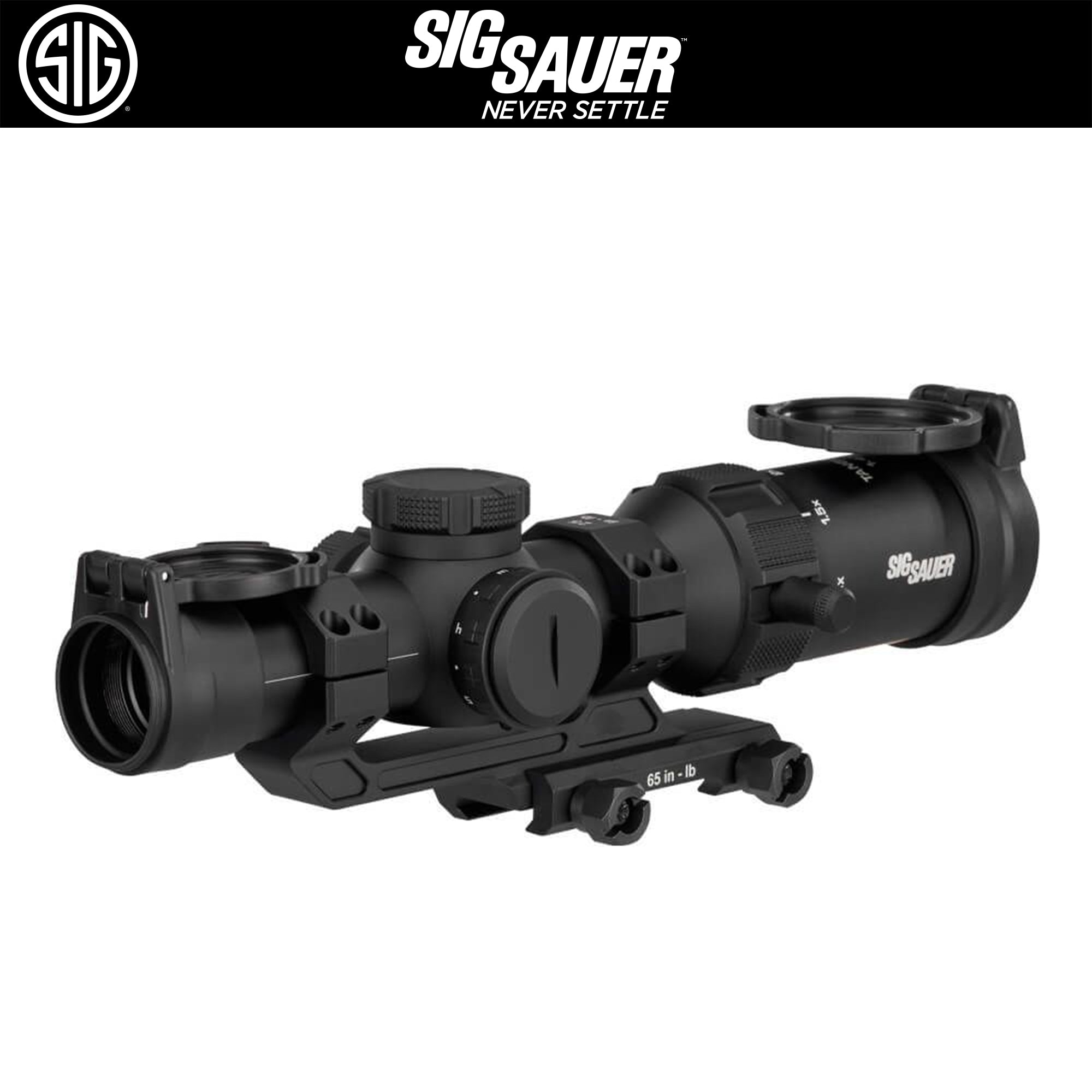 SIG SAUER TANGO-SPR LPVO ライフルスコープ (1-4X24MM) チューブ径30mm レティクルHELLFIRE FL-4 【ブラック】 SOTS41000