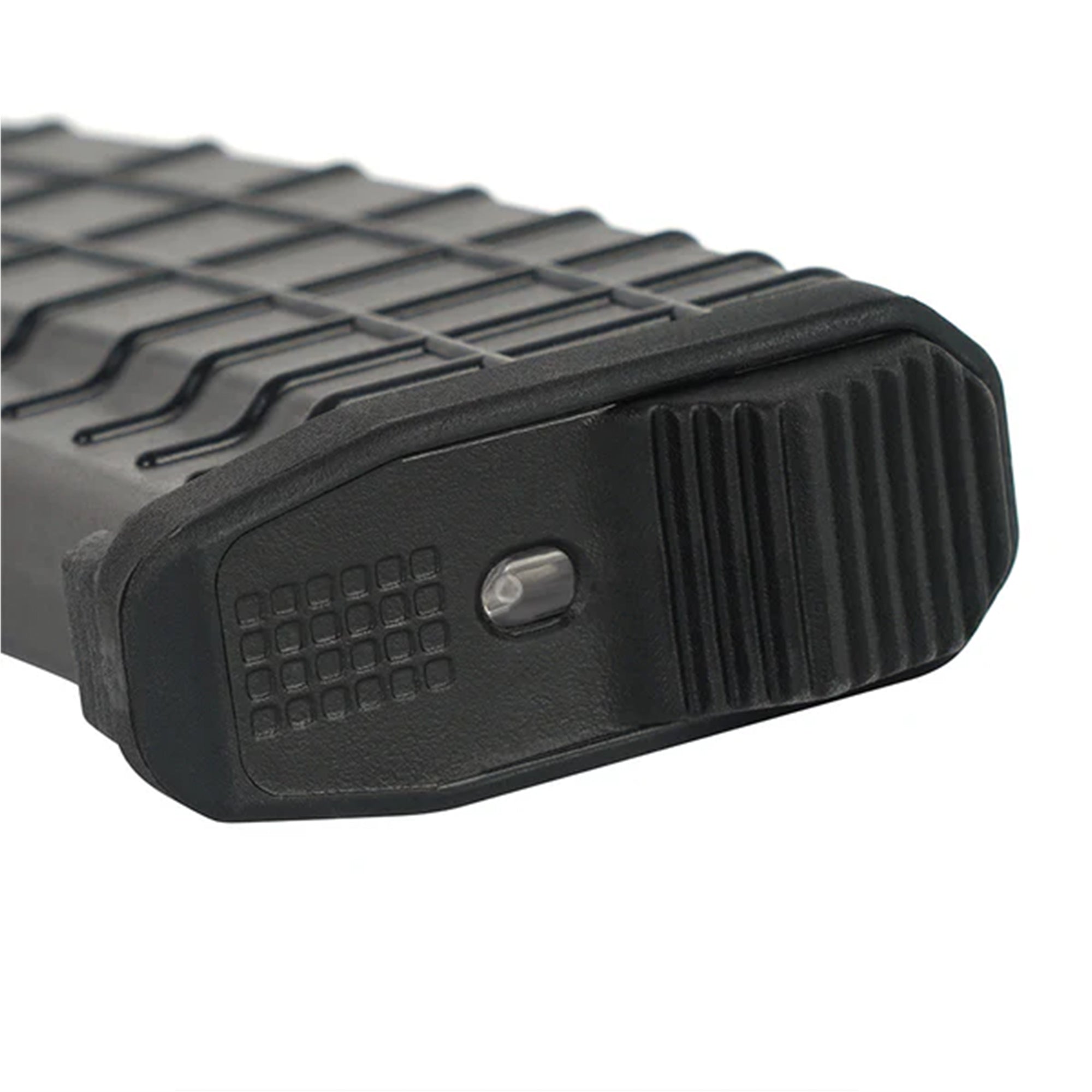 PTS Airsoft Gun Accessories TPM-AK Magazine For AEG AK Series 155rd - Translucent Black マガジン【スモーク】