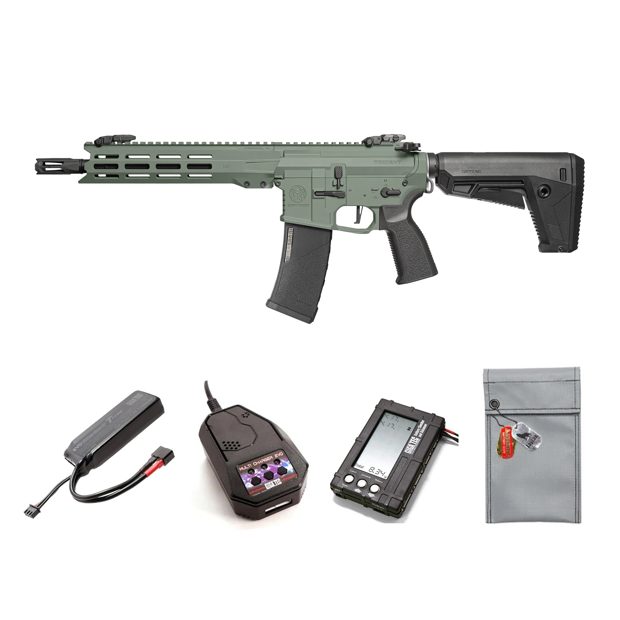 KRYTAC TRIDENT MK3 CRB M-LOK Electric Gun (Ages 18 and up)