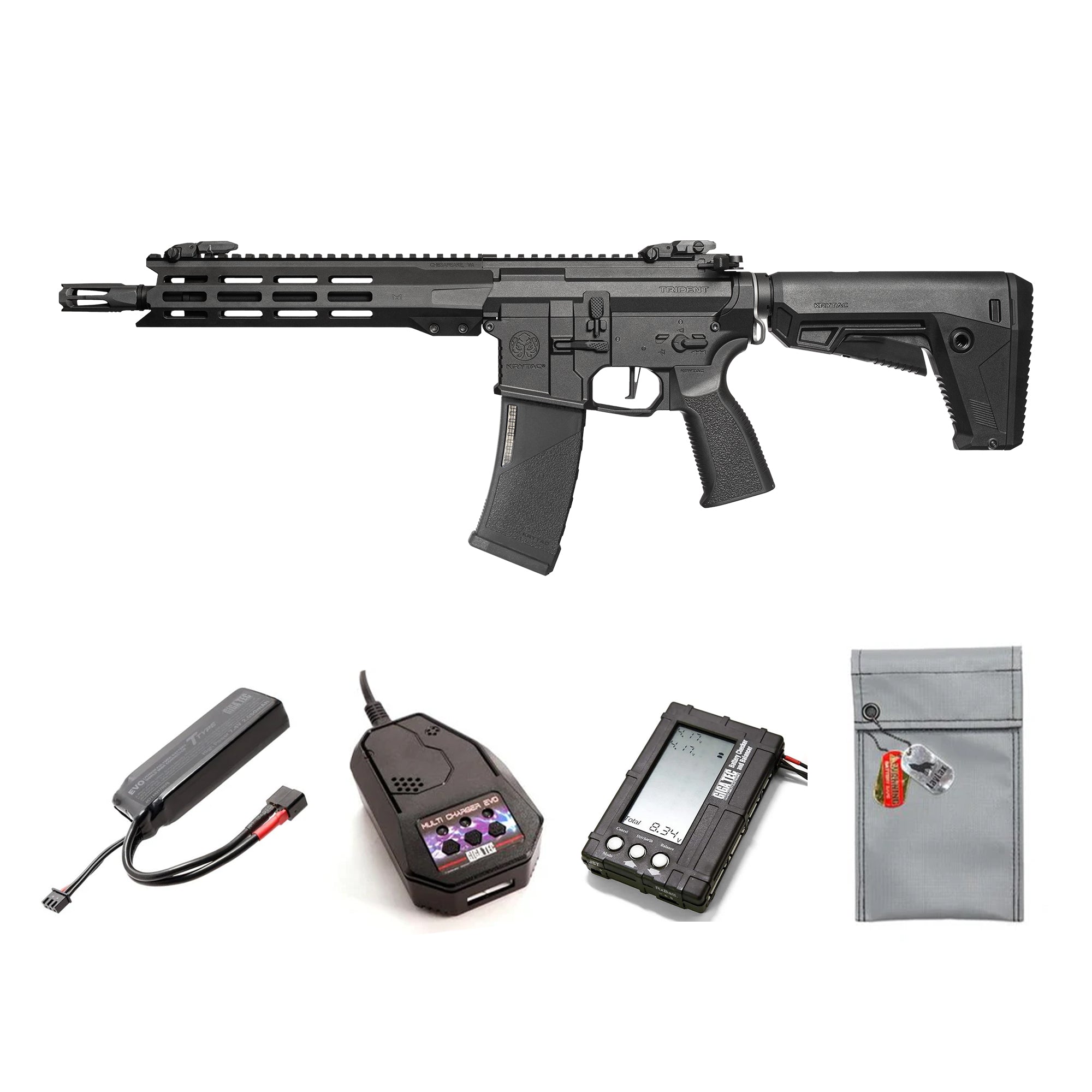 KRYTAC電動ガン本体 TRIDENT MK3 CRB M-LOK/対象年齢18歳以上