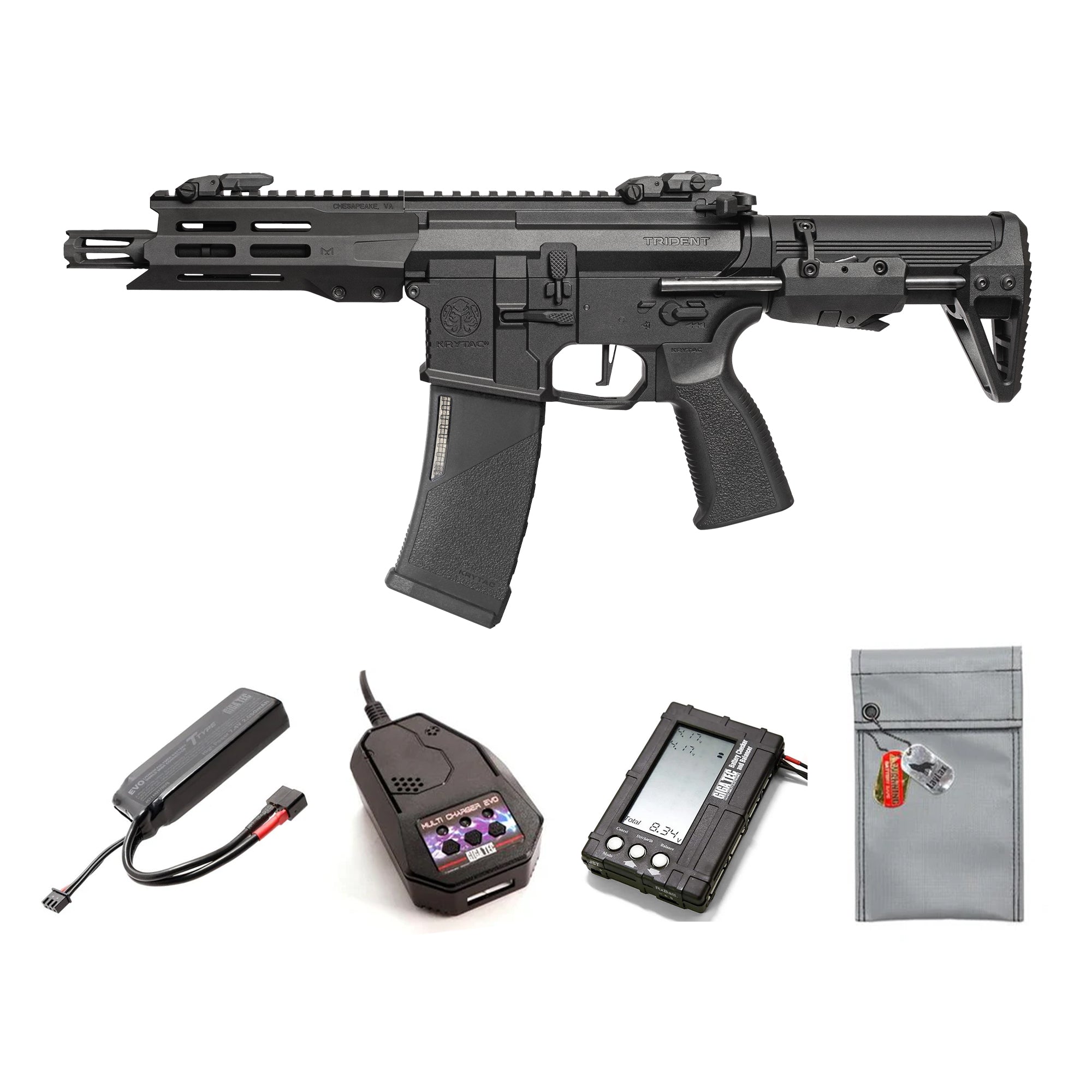 KRYTAC電動ガン本体 TRIDENT MK3 PDW M-LOK/対象年齢18歳以上