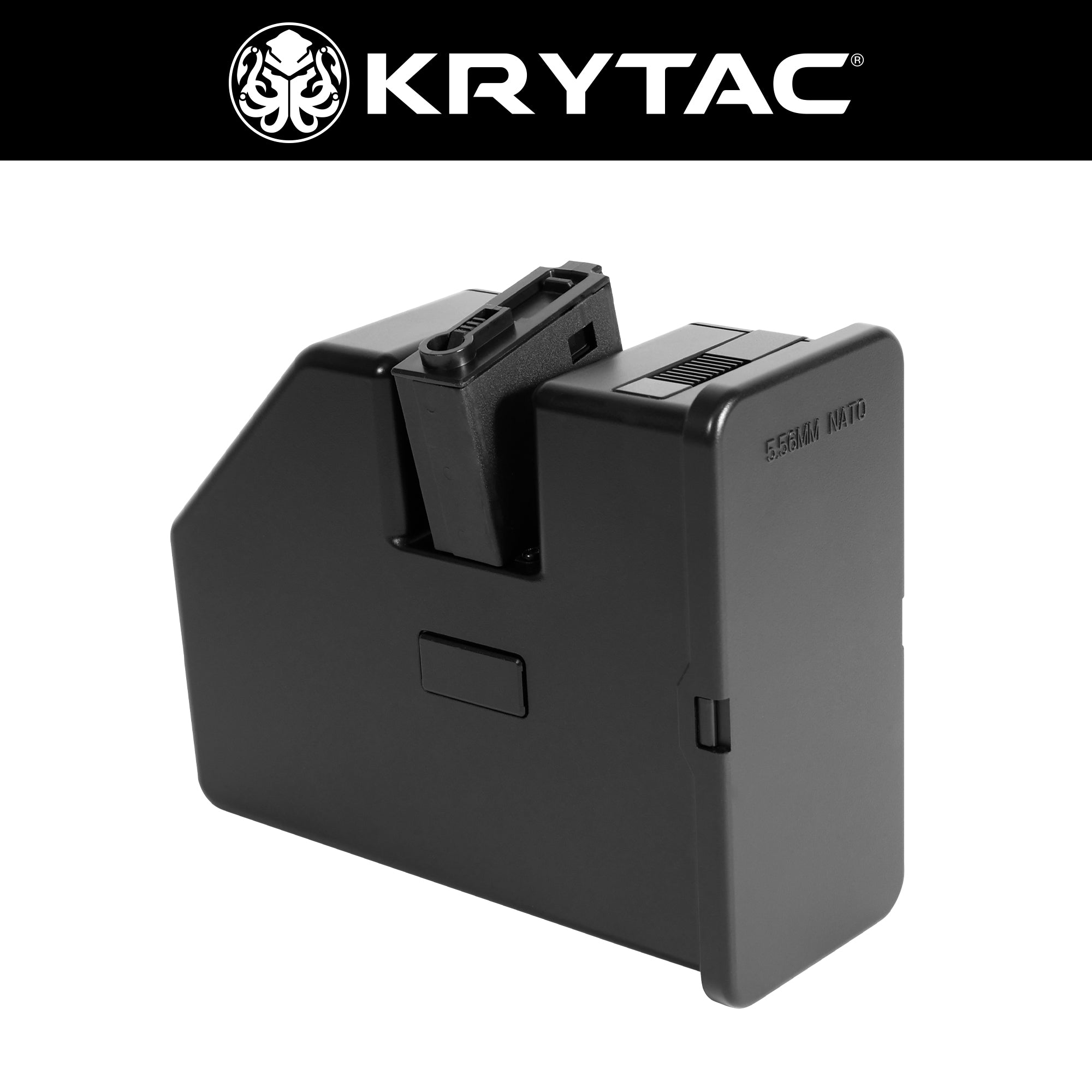 KRYTAC TRIDENT LMG 5000連 ボックスマガジン AEG LMG High Cap Drum Magazine 5000Rds(BOX Mag)