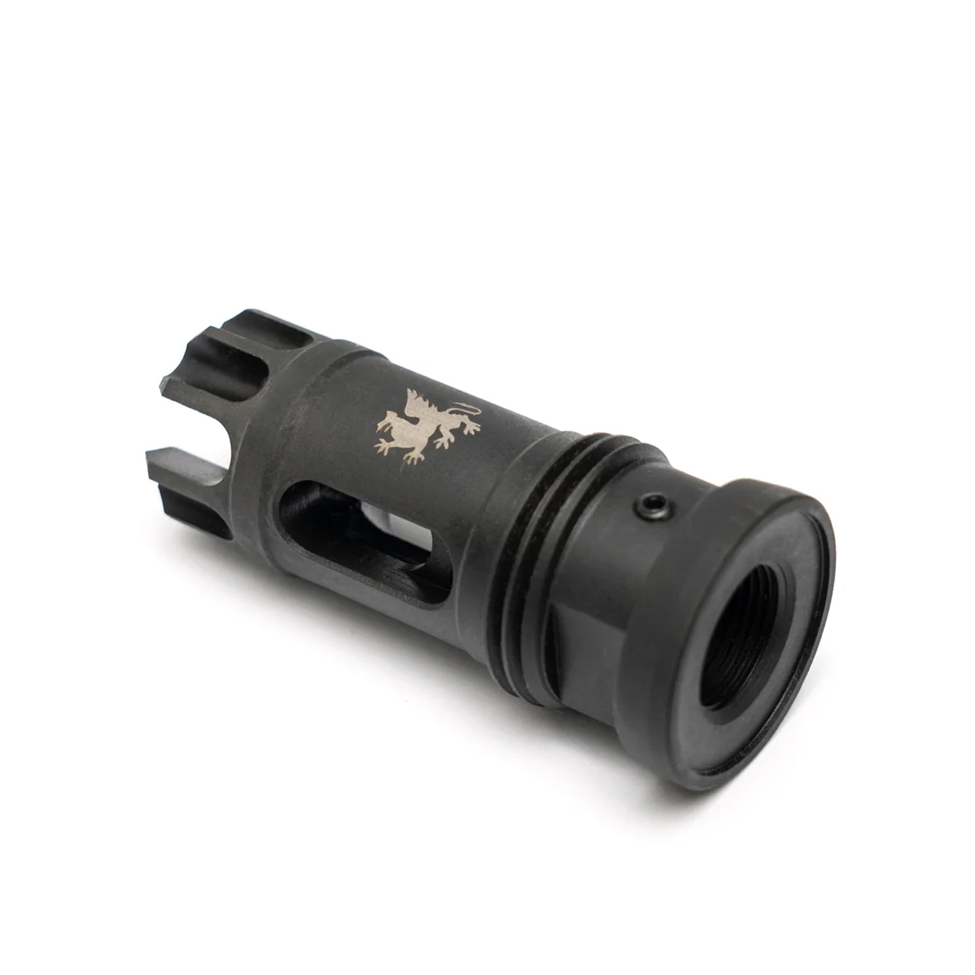 PTS Griffin Armament Taper Mount FlashComp - 14mm CCW コンペンセイター【ブラック】