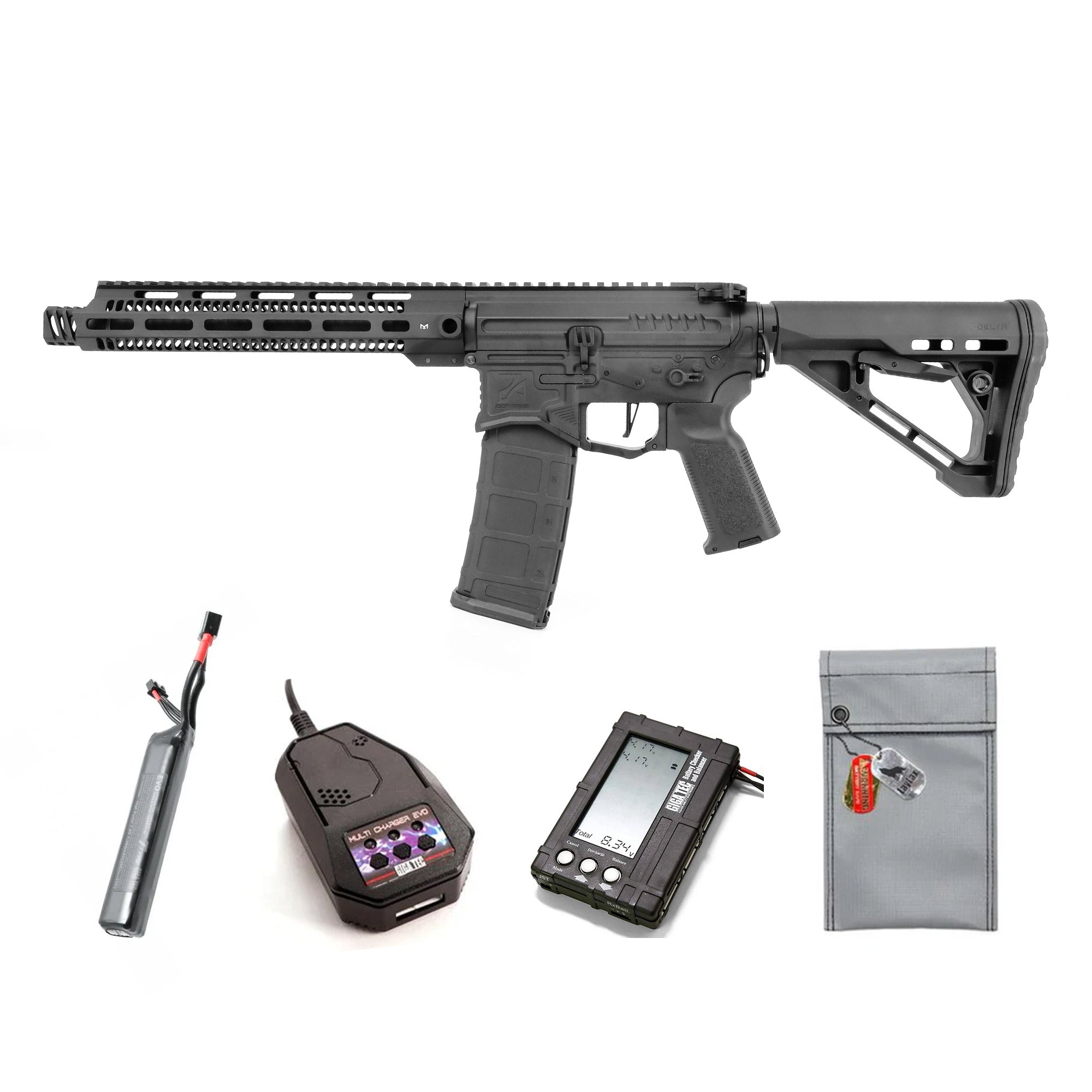 LANCER TACTICAL ZION ARMS R15 Mod 0 電動ガン本体/対象年齢18歳以上