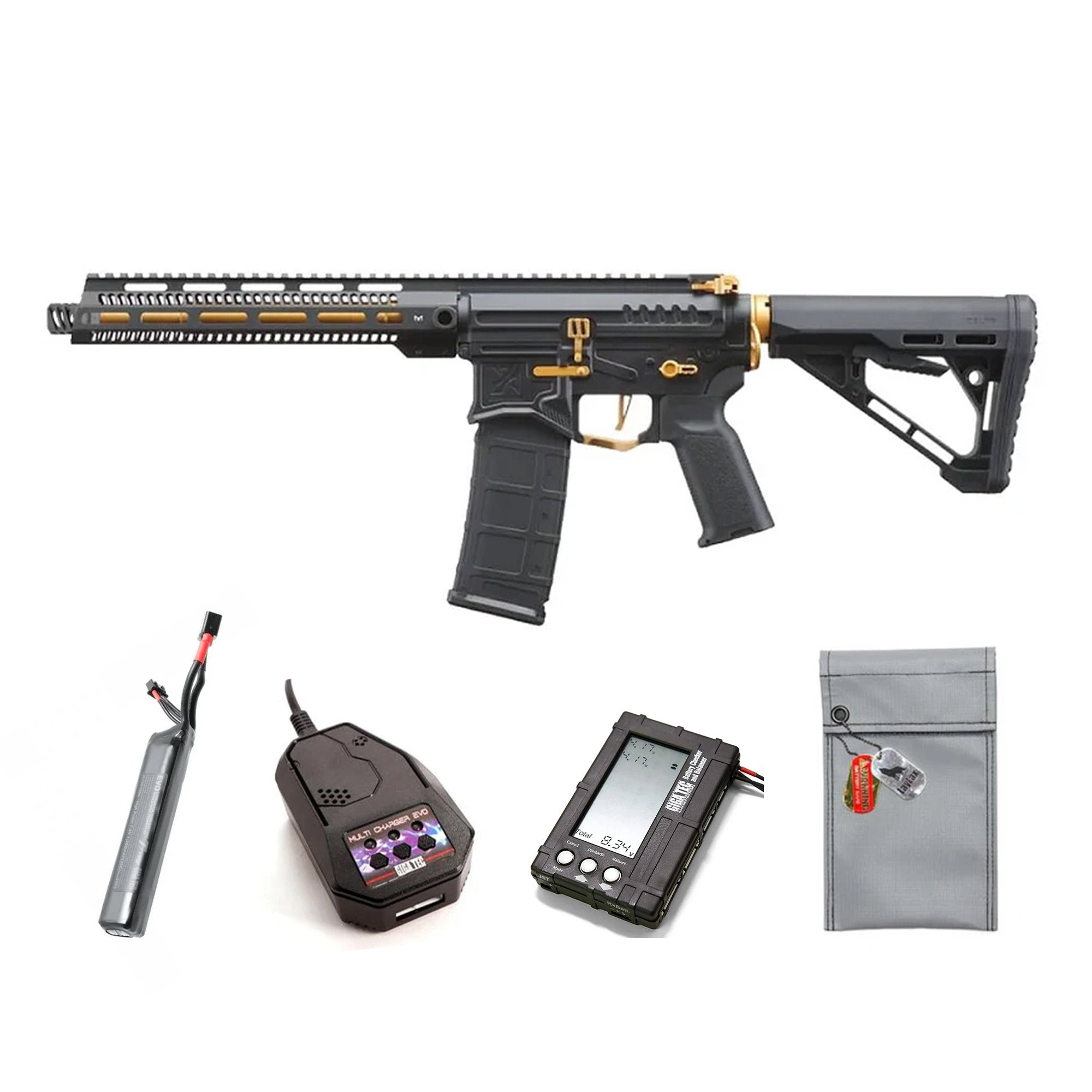 LANCER TACTICAL ZION ARMS R15 Mod 0 電動ガン本体/対象年齢18歳以上