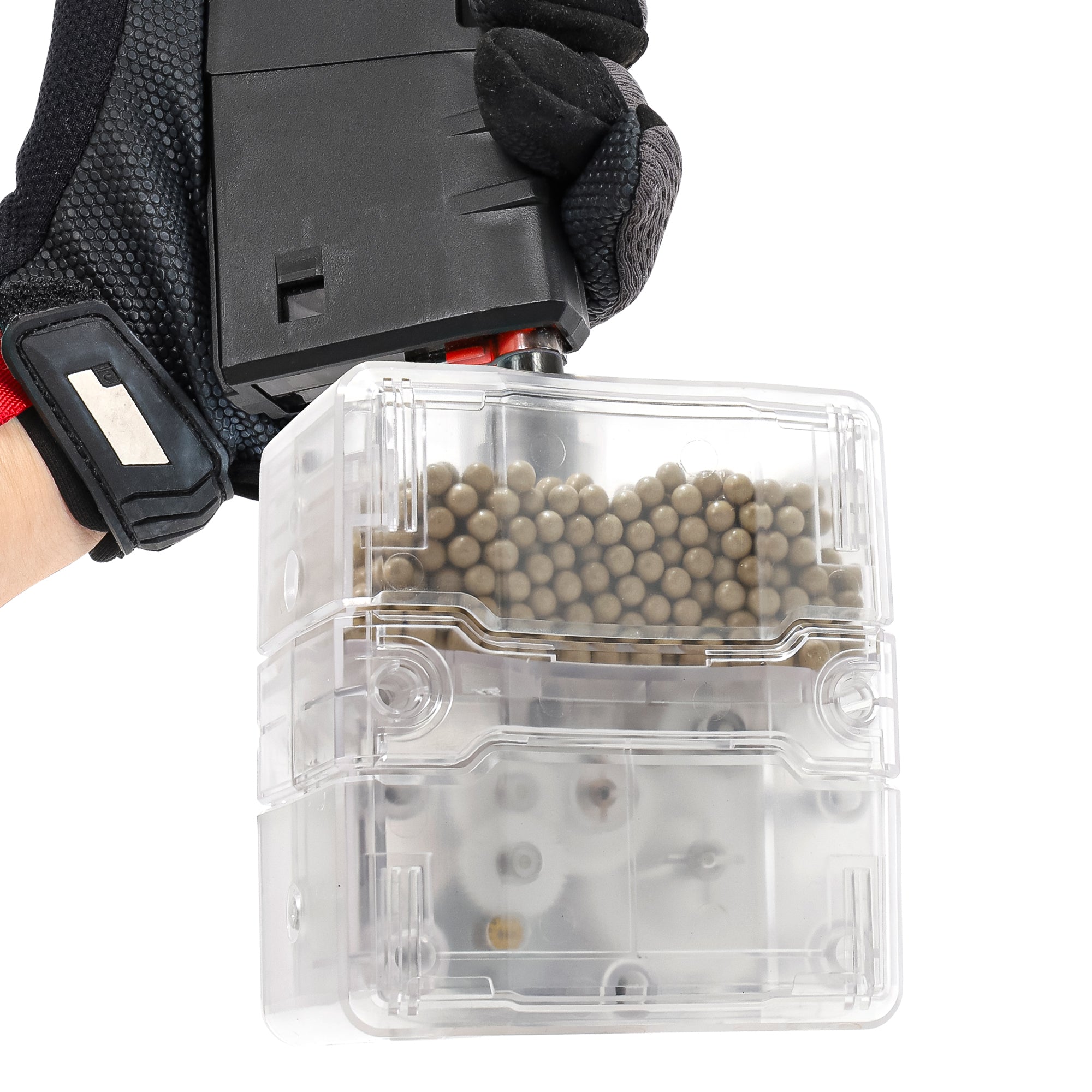 LayLax.com限定】自動給弾器 オートマチック BBローダー クリアモデル