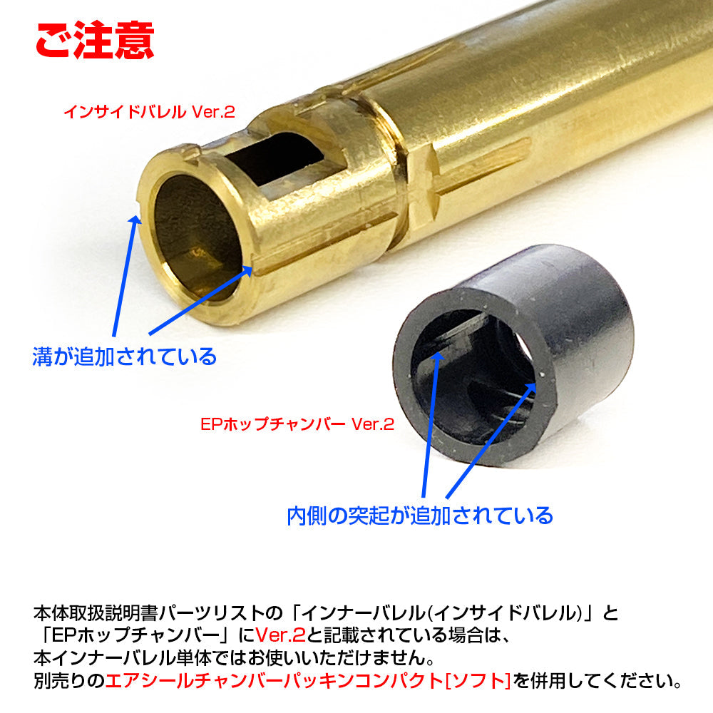 NINEBALL スコーピオンmod.M用 ロングパワーバレル 215mm(内径