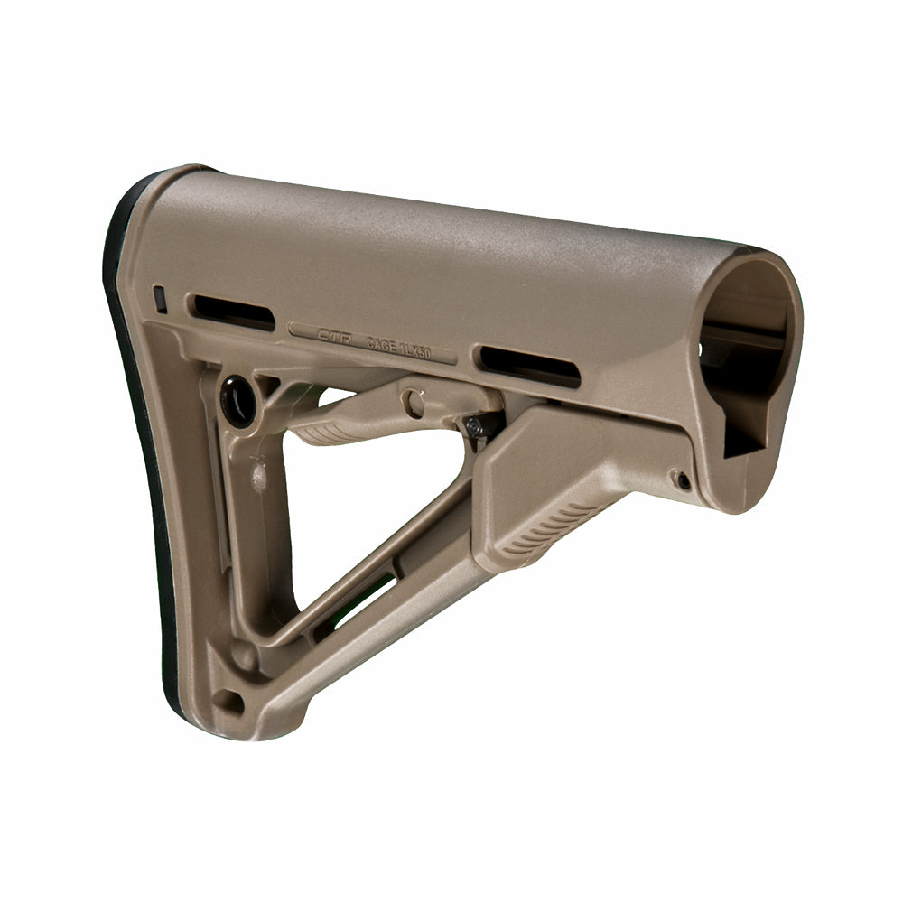 MAGPUL/マグプル CTR カービンストック-ミルスペック/CTR® Carbine Stock – Mil-Spec【ブラック/フラッ