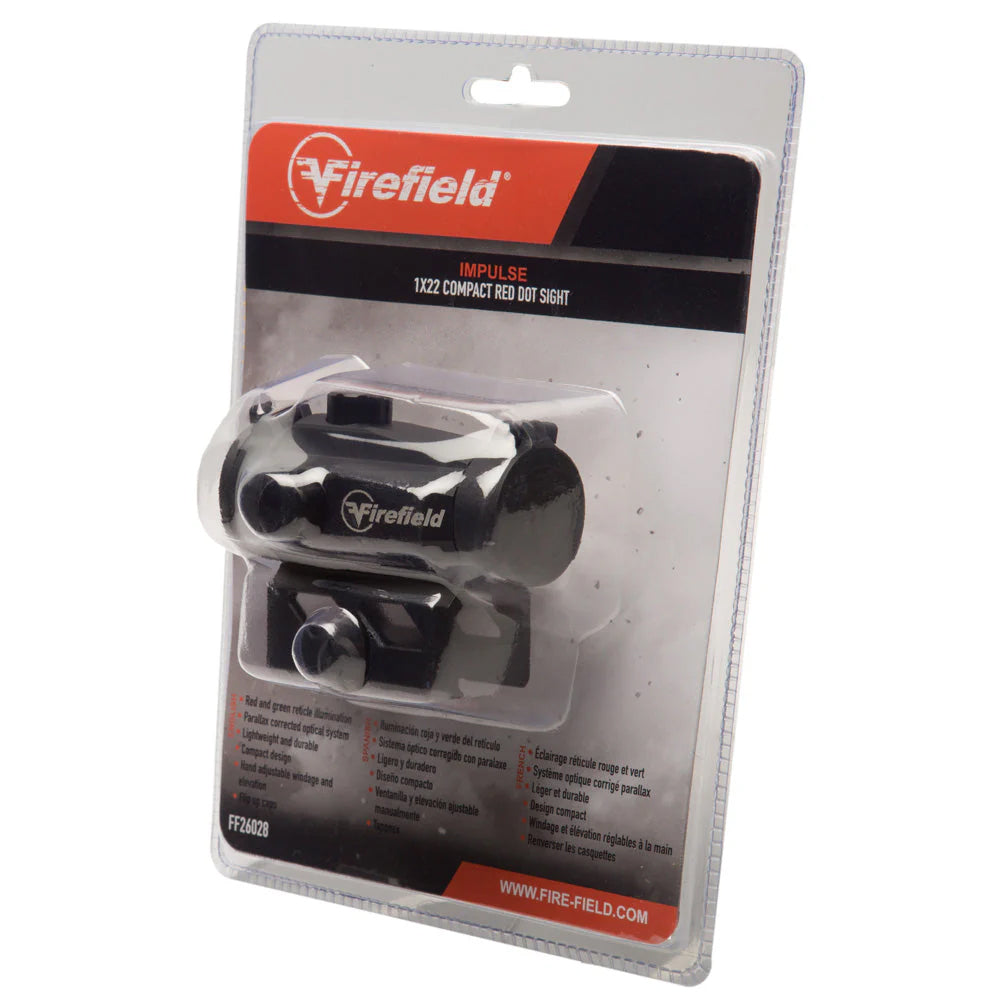 Firefield Impulse 1x22 Compact Red Dot Sight ダットサイト FF26028-Box