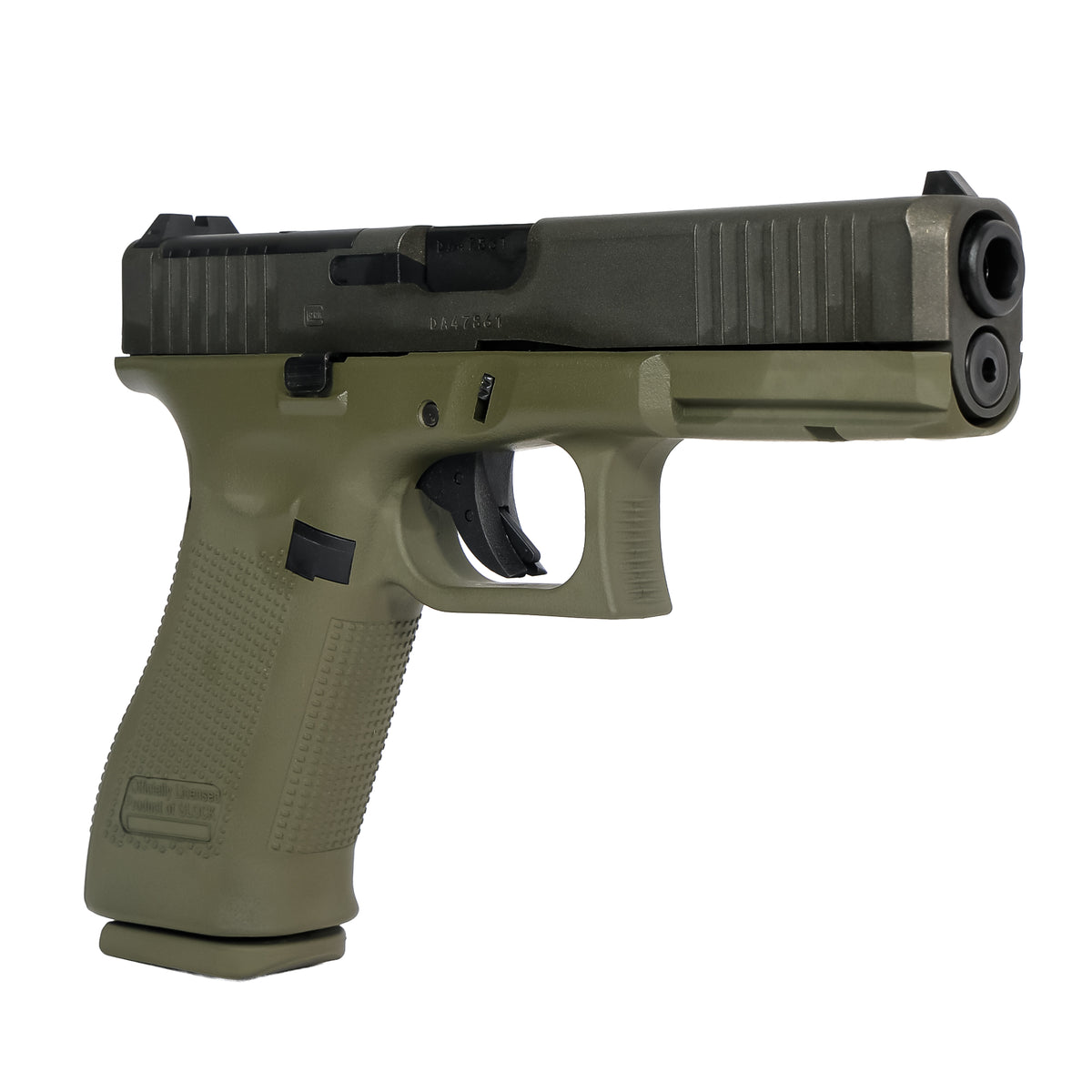 【WEB限定】UMAREX GLOCK17 Gen.5 MOS ガスブローバック JAPAN VERSION セラコート"OD/SG(OD/スナイパーグリーン)" /対象年齢18歳以上