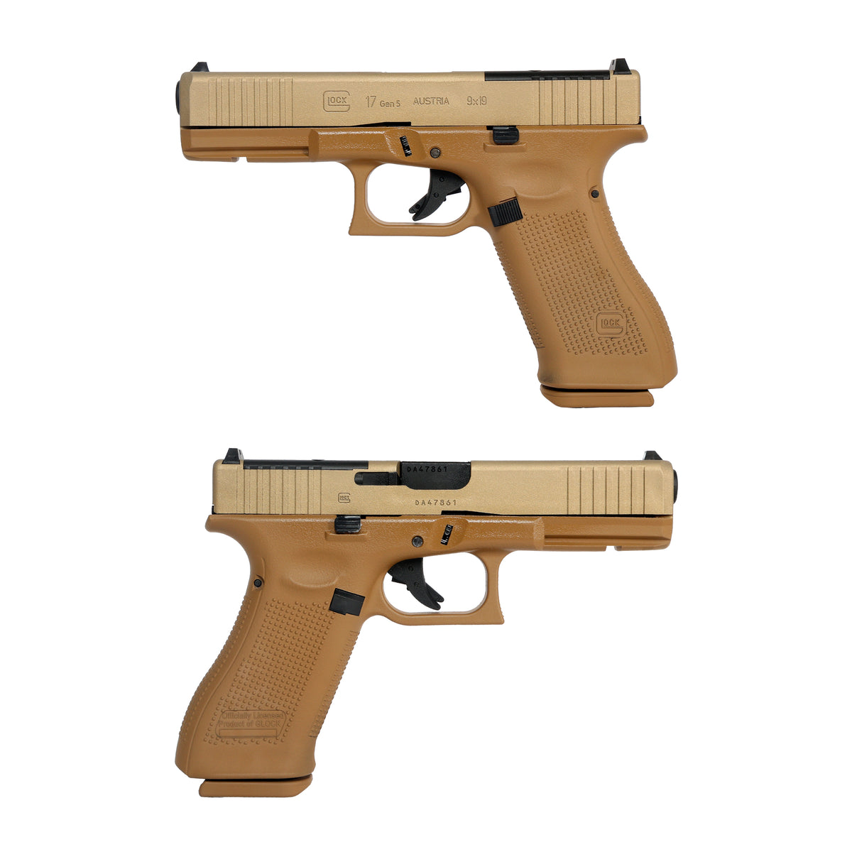 【WEB限定】UMAREX GLOCK17 Gen.5 MOS ガスブローバック JAPAN VERSION セラコート"TAN/Coyote(タン/コヨーテ)" /対象年齢18歳以上