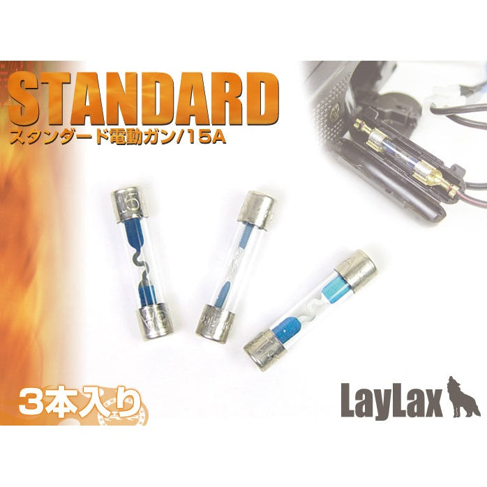 15A Fuse/Standard AEG Type (3Pcs)