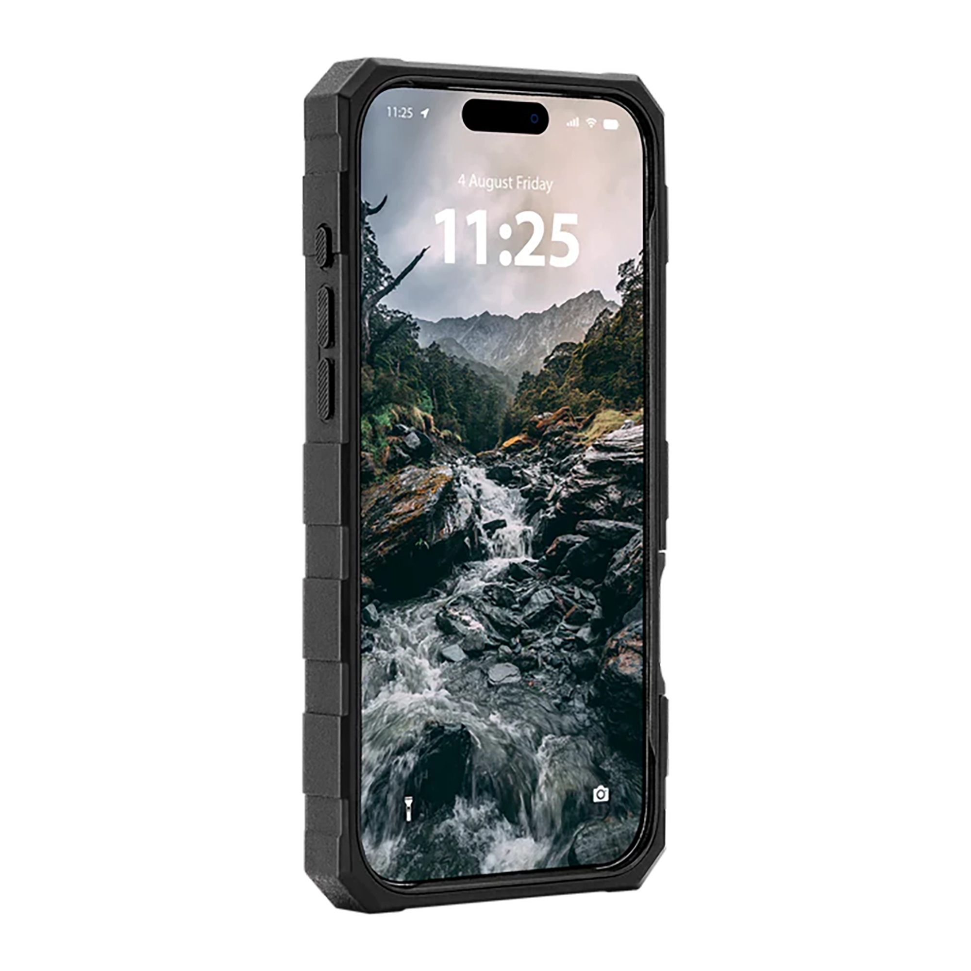 PELICAN SHIELD iPhone17 Pro Max用スマートフォンケース MagSafe対応 スタンド付き【スモーク】 [PELICAN(ペリカン)]