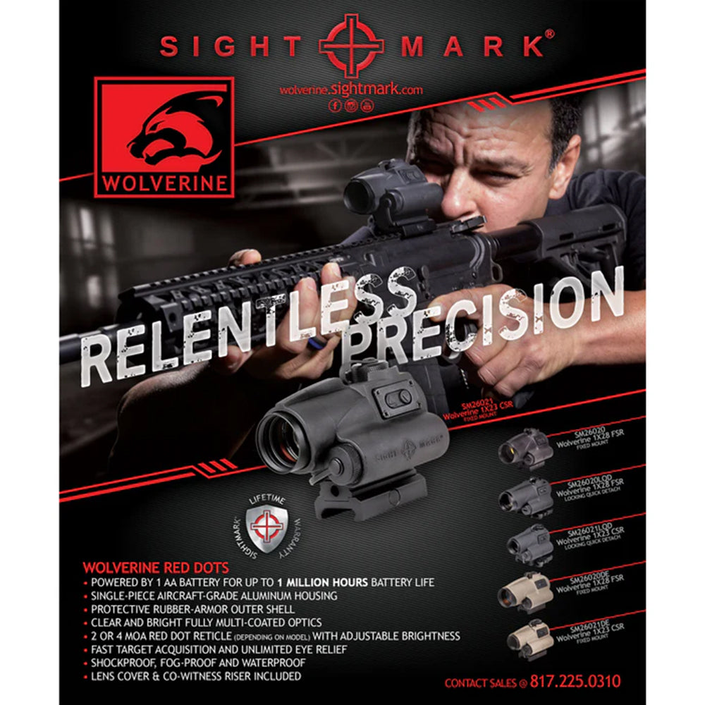 Sightmark Wolverine CSR Red Dot Sight ダットサイト SM26021