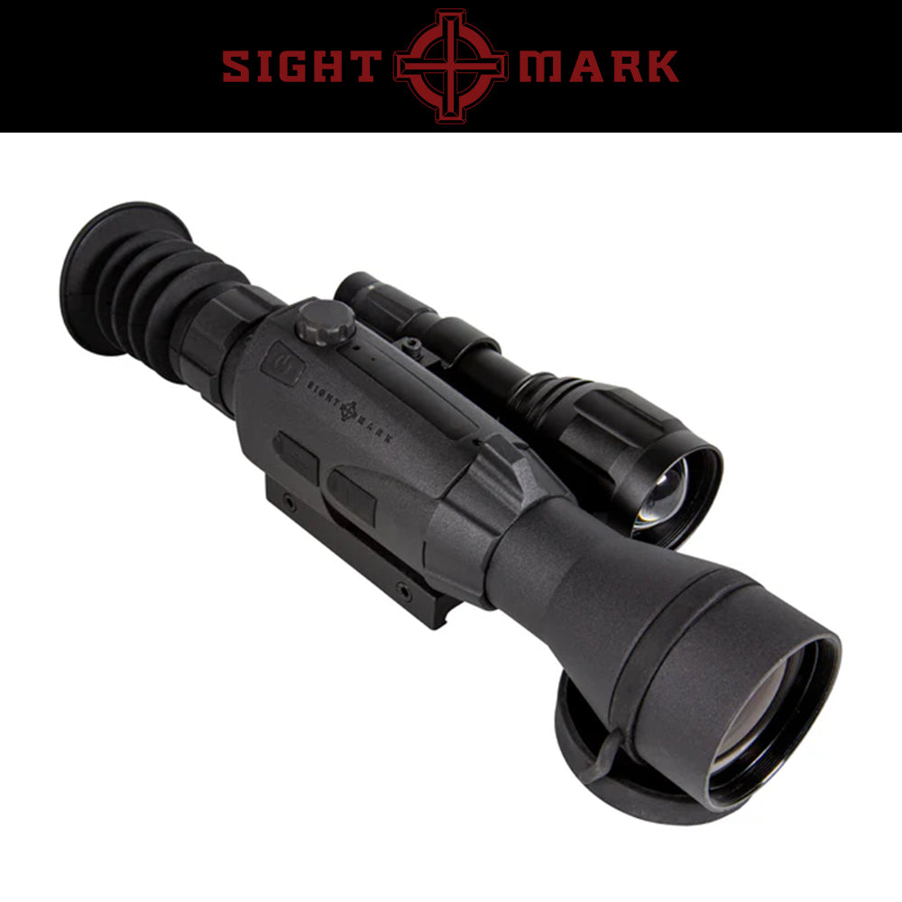 Sightmark Wraith 4K Max 3-24x50 Digital Day/Night Riflescope w/ Long Mount ナイトビジョン ライフルスコープ SM18030EU