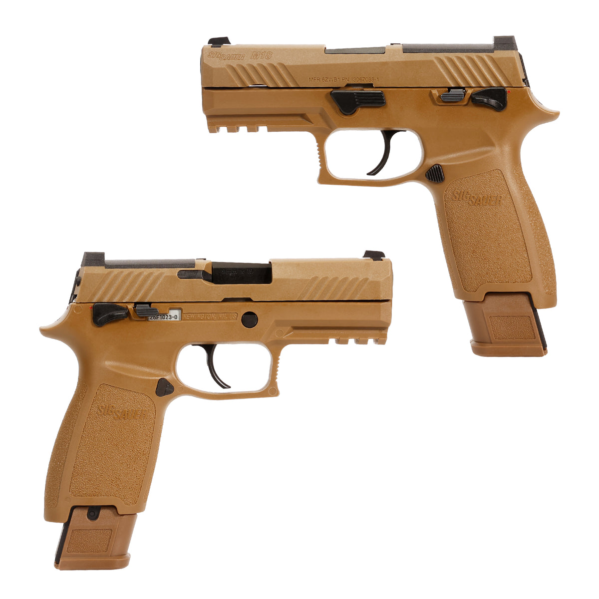 SIG SAUER ProForce M18 CO2 GBB CO2ガスガン本体 タン/対象年齢18歳以上