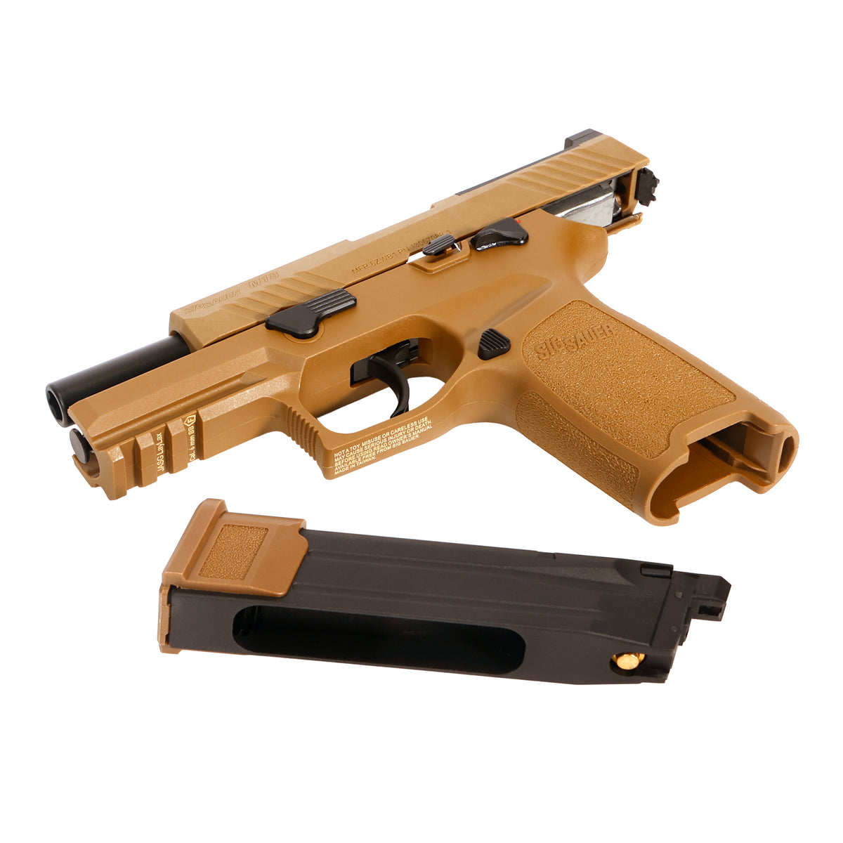 SIG SAUER ProForce M18 CO2 GBB CO2ガスガン本体 タン/対象年齢18歳以上