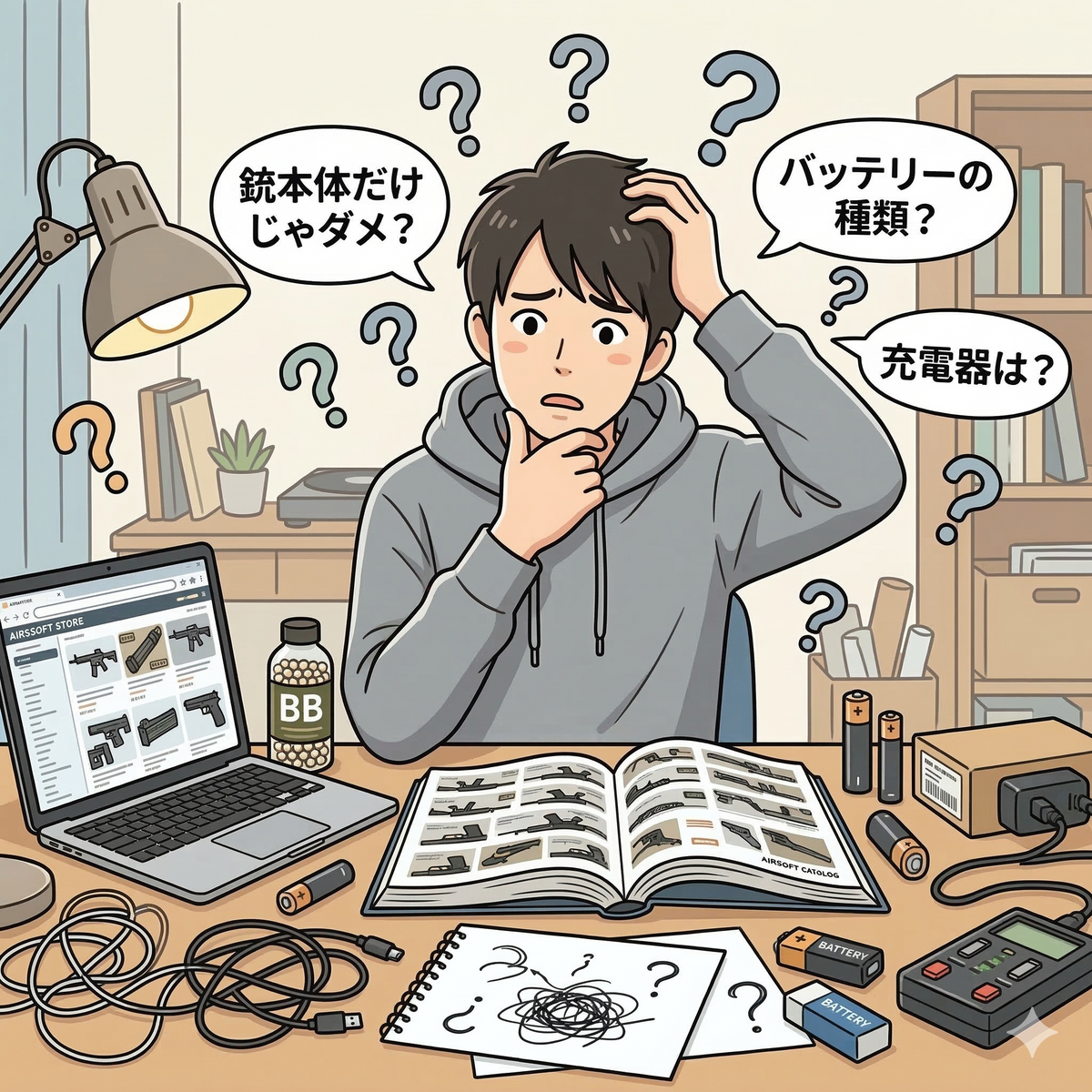 エアソフトガン本体スターターセット｜初心者でもすぐ遊べるフルセット