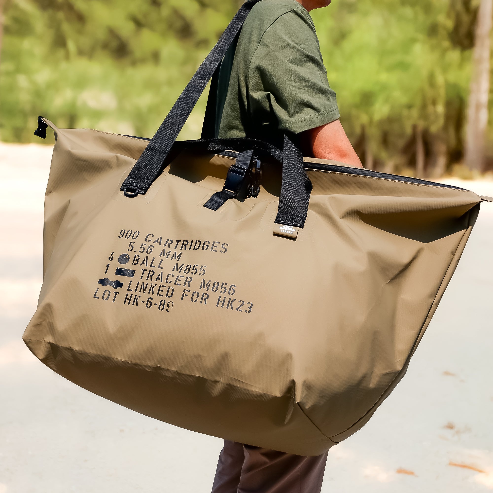 Waterproof tote bag XL [satellite]