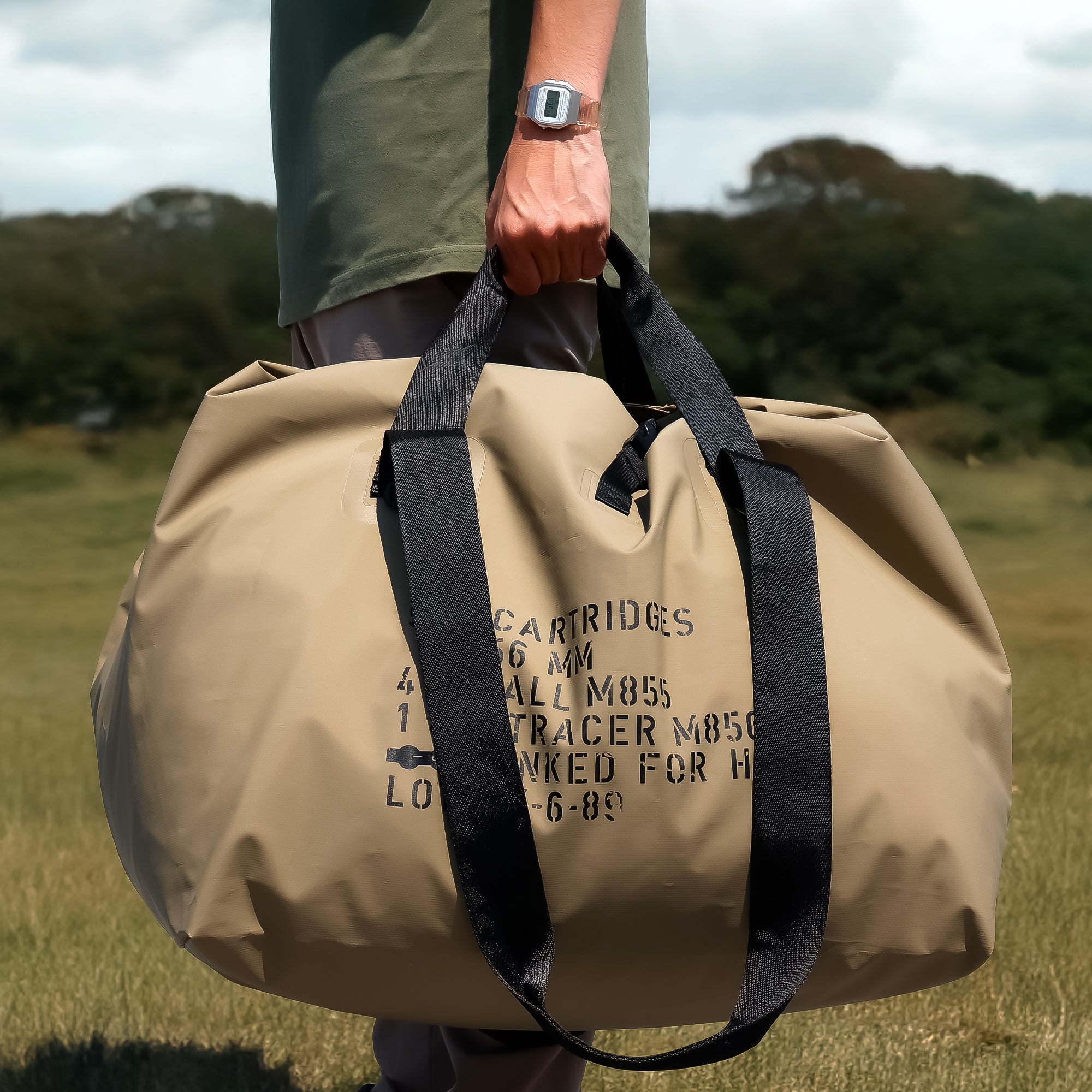 Waterproof tote bag XL [satellite]
