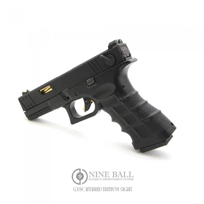 G18C/G19 HYBRID TRITIUM SIGHT  NINEBALL