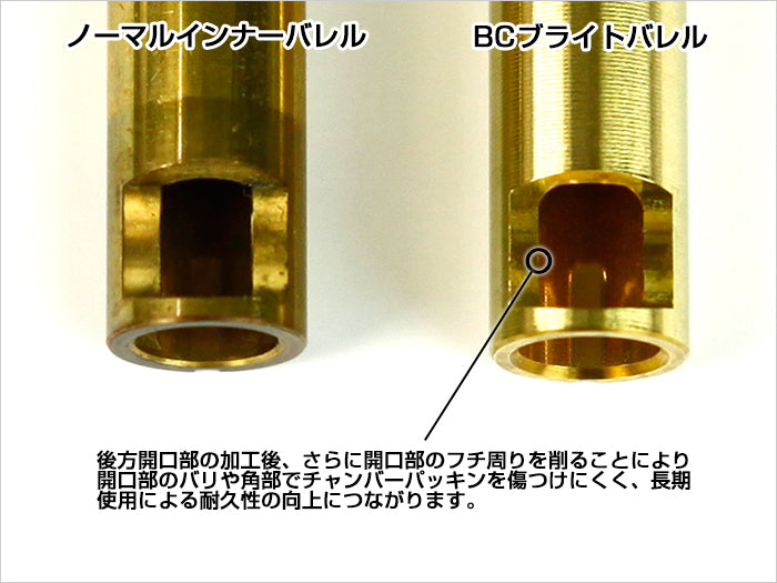 BC Bright Barrel 【11mm〜59mm】