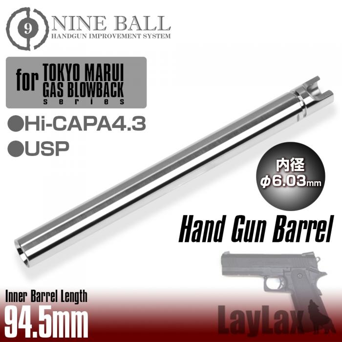 Nineball Power Barrel 94.5mm/6.03mm Tight bore Hi Capa 4.3/USP