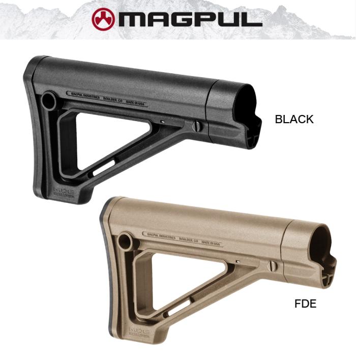 MAGPUL MOE Fixed Carbine Stock-Mil-Spec 【BK,FDE】