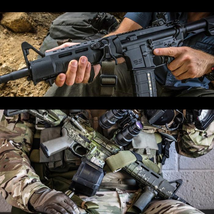 MAGPUL/マグプル MOE SL ハンドガード カービンレングス-AR15/M4/ MOE SL Hand Guard, Carbine-Length-AR15/M4 【ブラック/フラットダークアース】