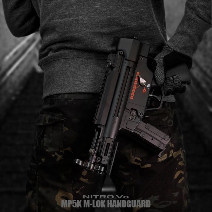 LayLax ライラクス・ニトロヴォイス　マルイ MP5K(クルツ) M-LOKハンドガード