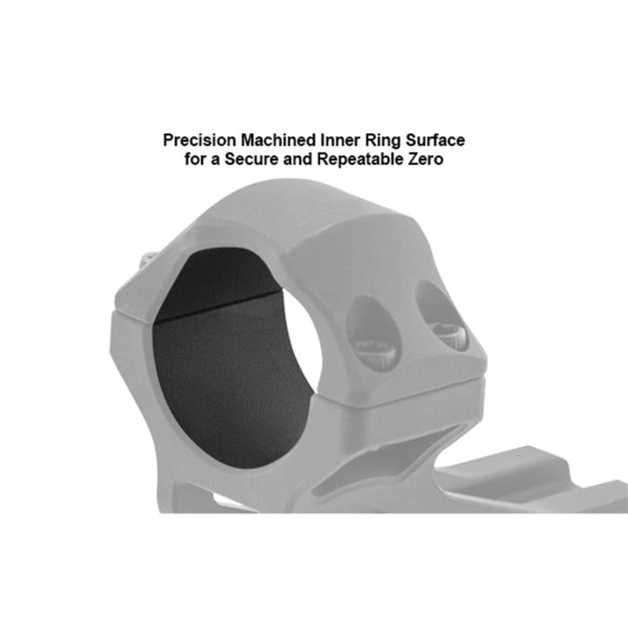 UTG(R) ACCU-SYNC(R) 30mm High Profile 37mm Offset Picatinny Rings, Bla