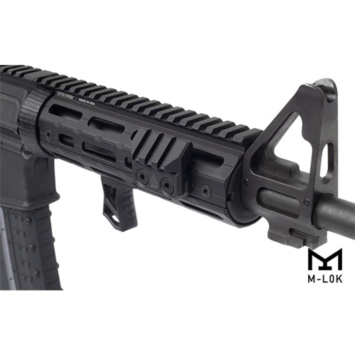 UTG(R) M-LOK(R) Angled Picatinny Mount, Black アングルマウント 斜め MT-MP45