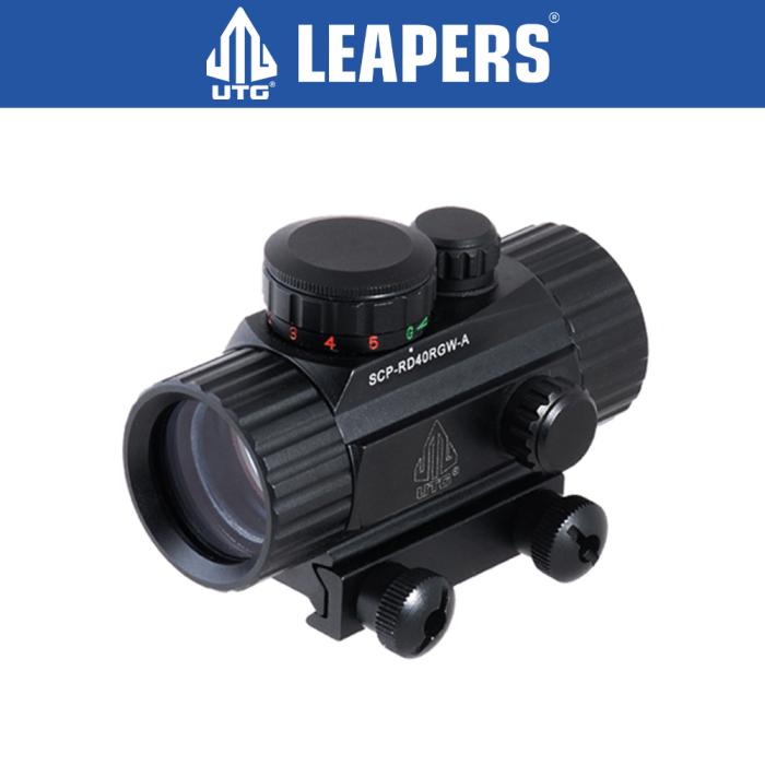 UTG(R) 3.8" ITA Red/Green CQB Dot Sight with Integral Mount ドットサイト SCP-RD40RGW-A