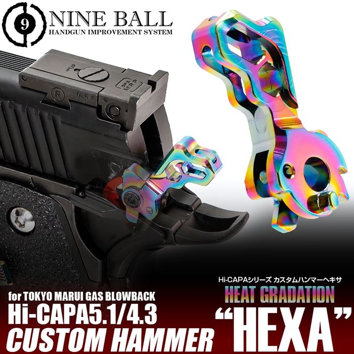 Nine Ball Hi-CAPA 5.1/4.3 Custom Hexa Hammer