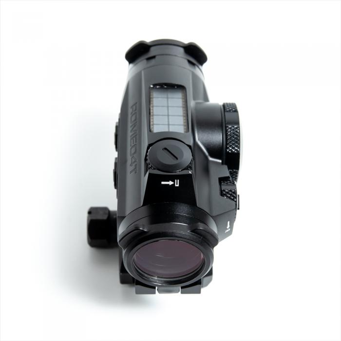 ROMEO4T RED DOT SIGHT, BALLISTIC CIRCLE QUADPLEX, SOLAR, 0.5 MOA ADJ,